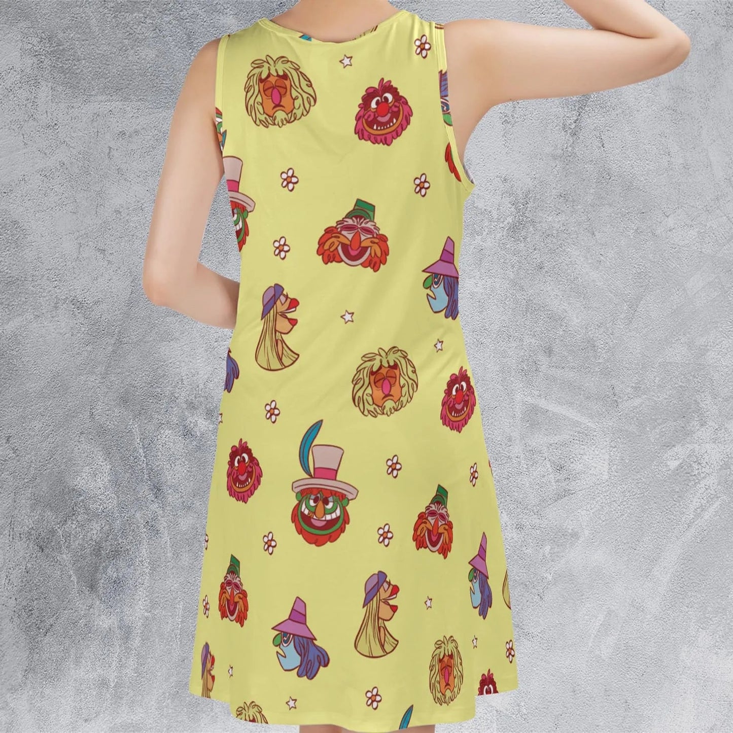 Casual Sleeveless Dress - 528RKPA9