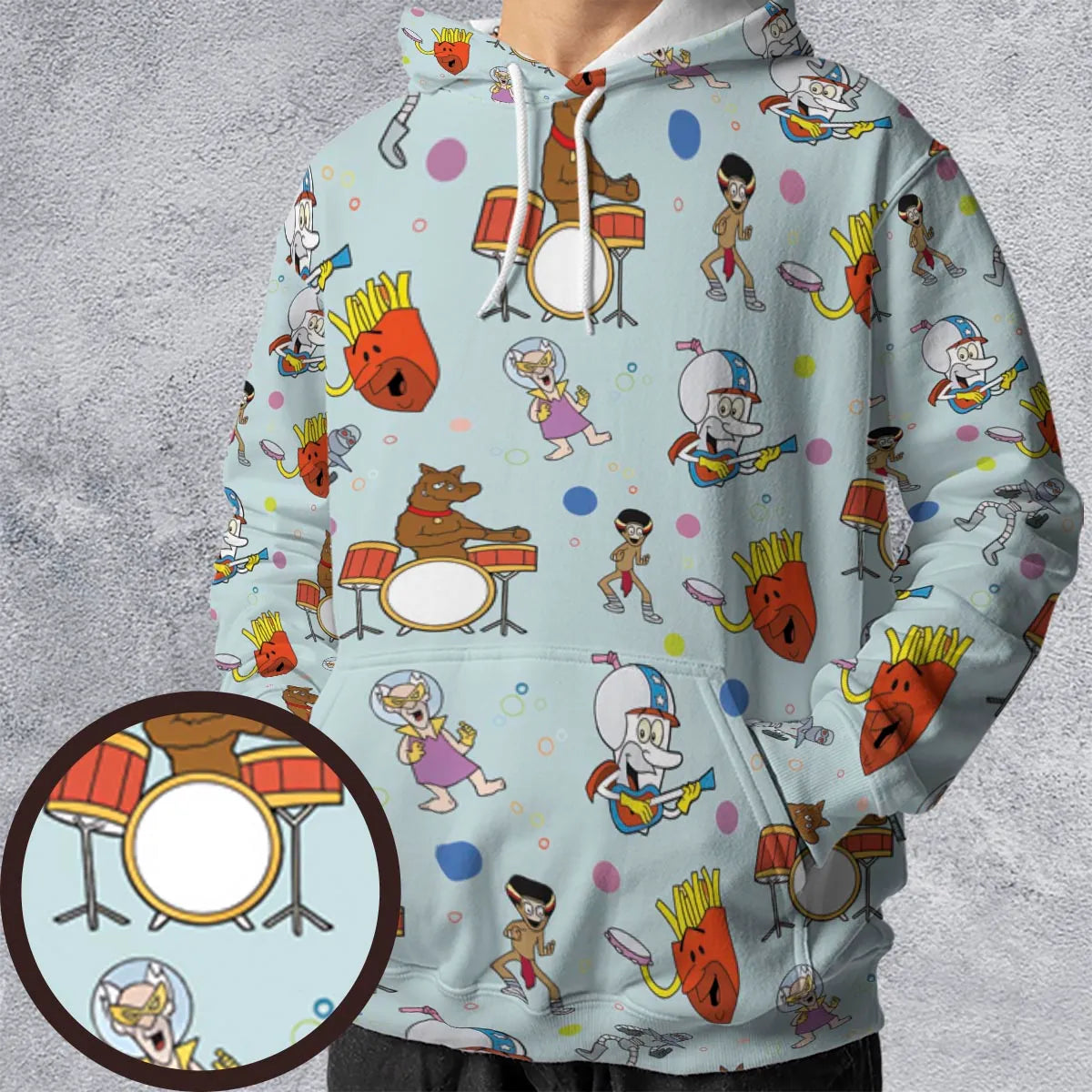 Full Print Hoodie - AV7QTK3R