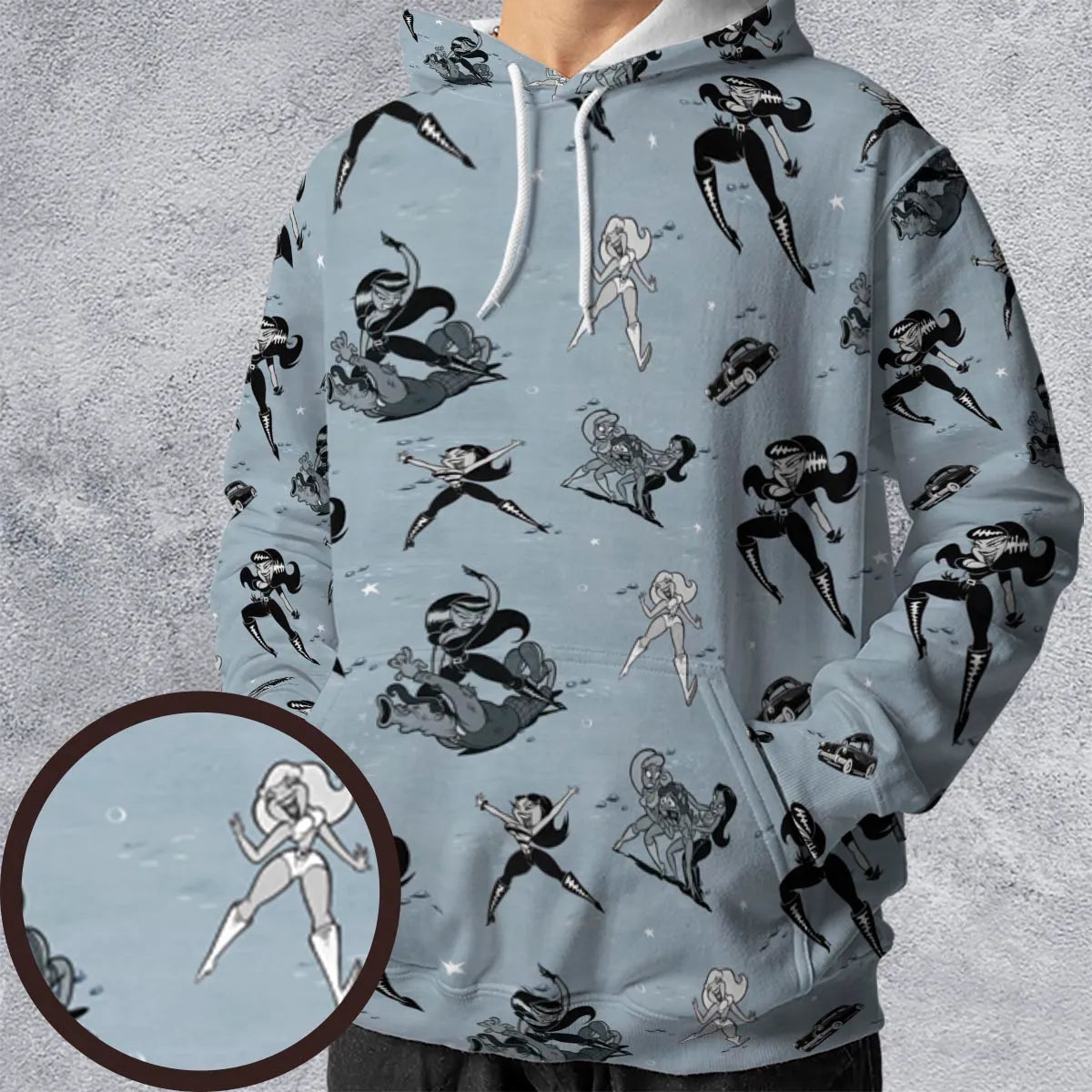 Full Print Hoodie - E6DQLDW9