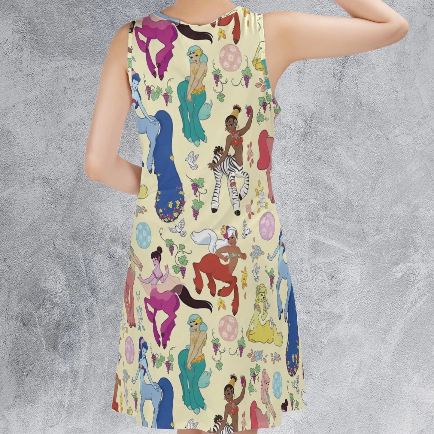 Casual Sleeveless Dress - 9PUTMT54