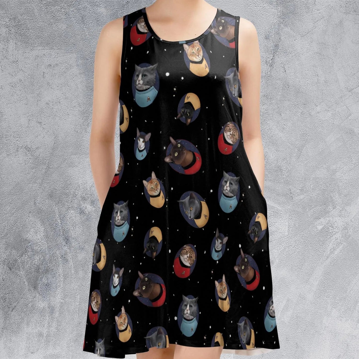 Casual Sleeveless Dress - ZZ8JQQ8M