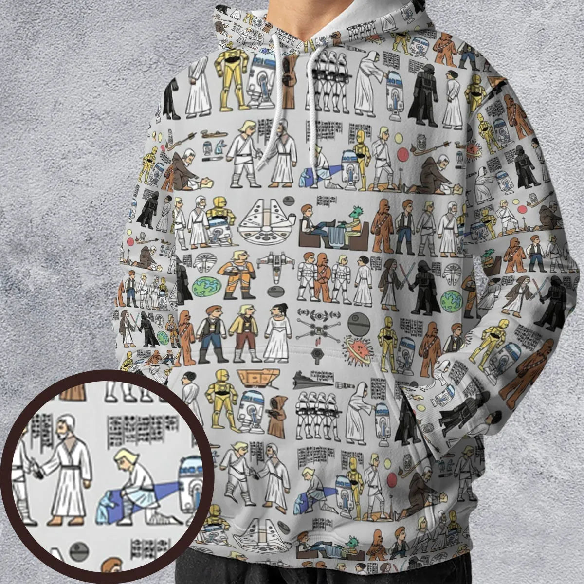 Full Print Hoodie - 7TYHGBQ7