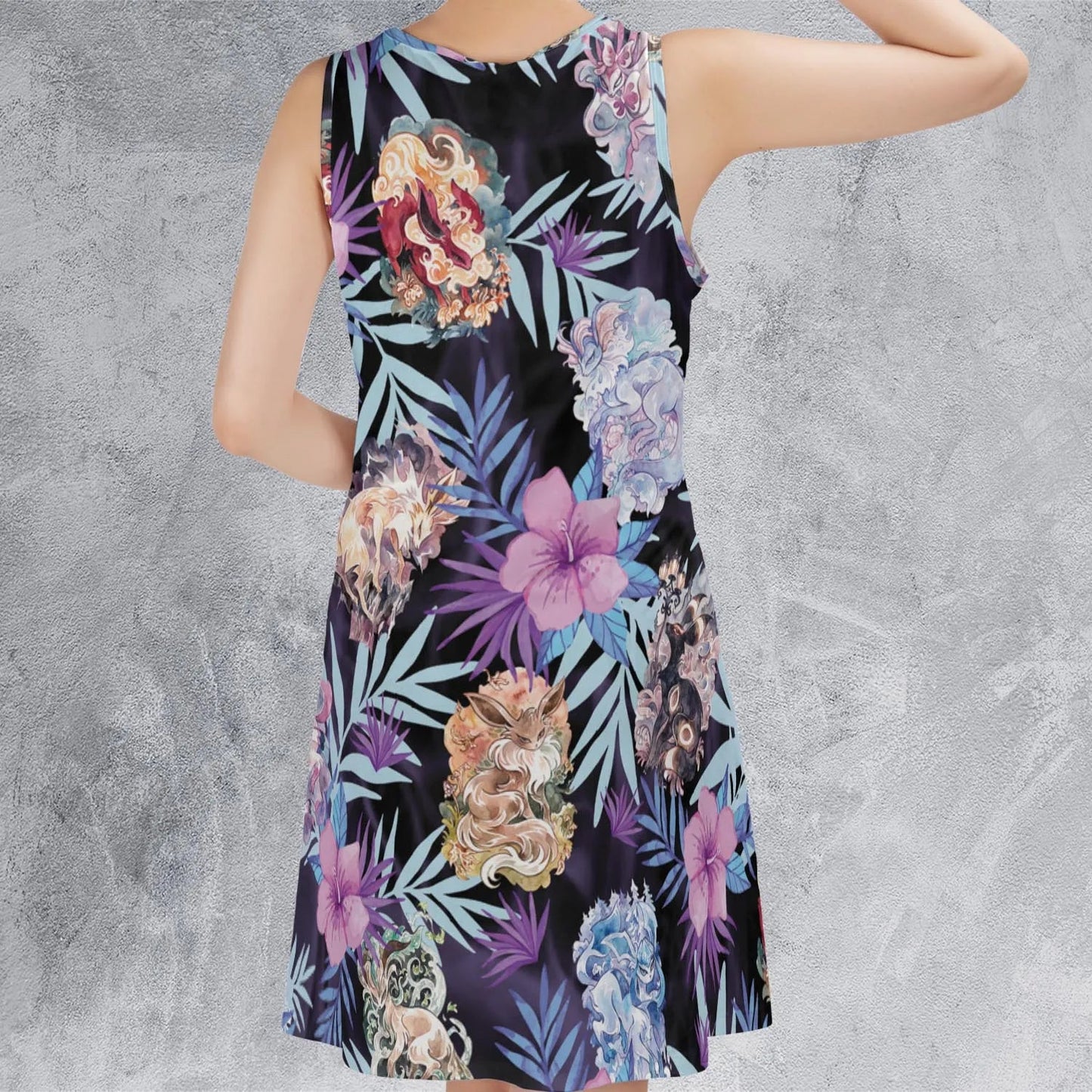 Casual Sleeveless Dress - 8VQTADCA