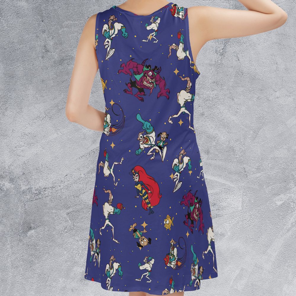 Sleeveless Dress - 68P46RD4 -  - 2