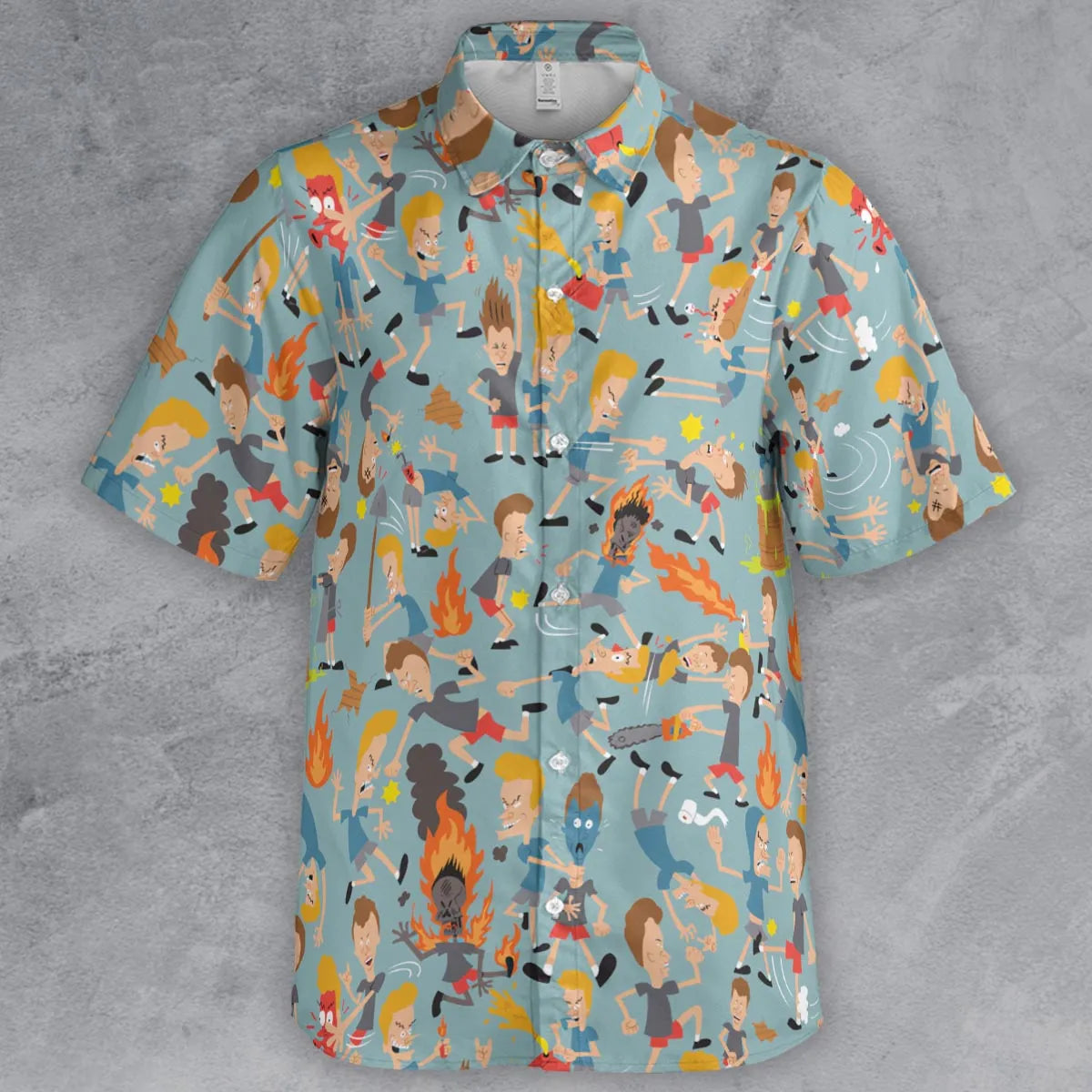 Short Sleeve Button Shirt - WVXTFVEW