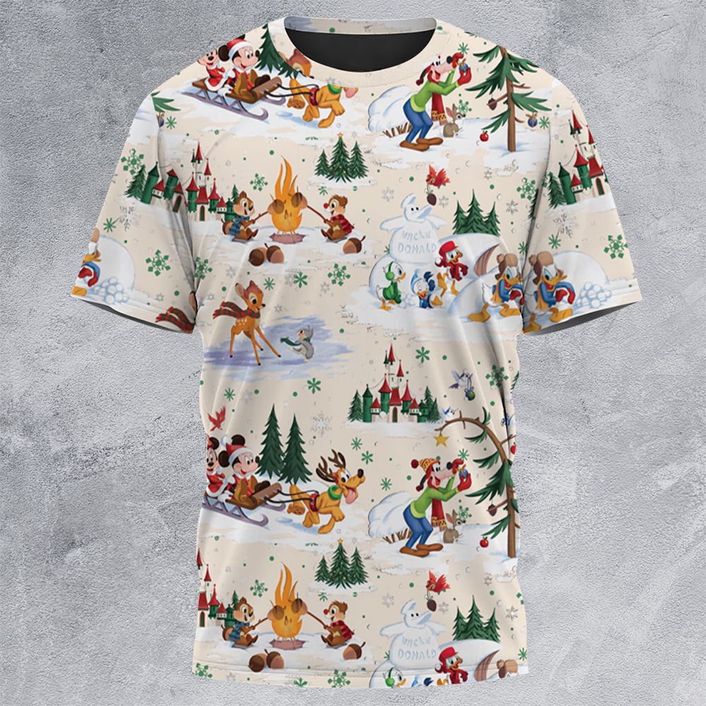 All-Over Print Unisex T-Shirt - Z2Y84PG1 -  - 3