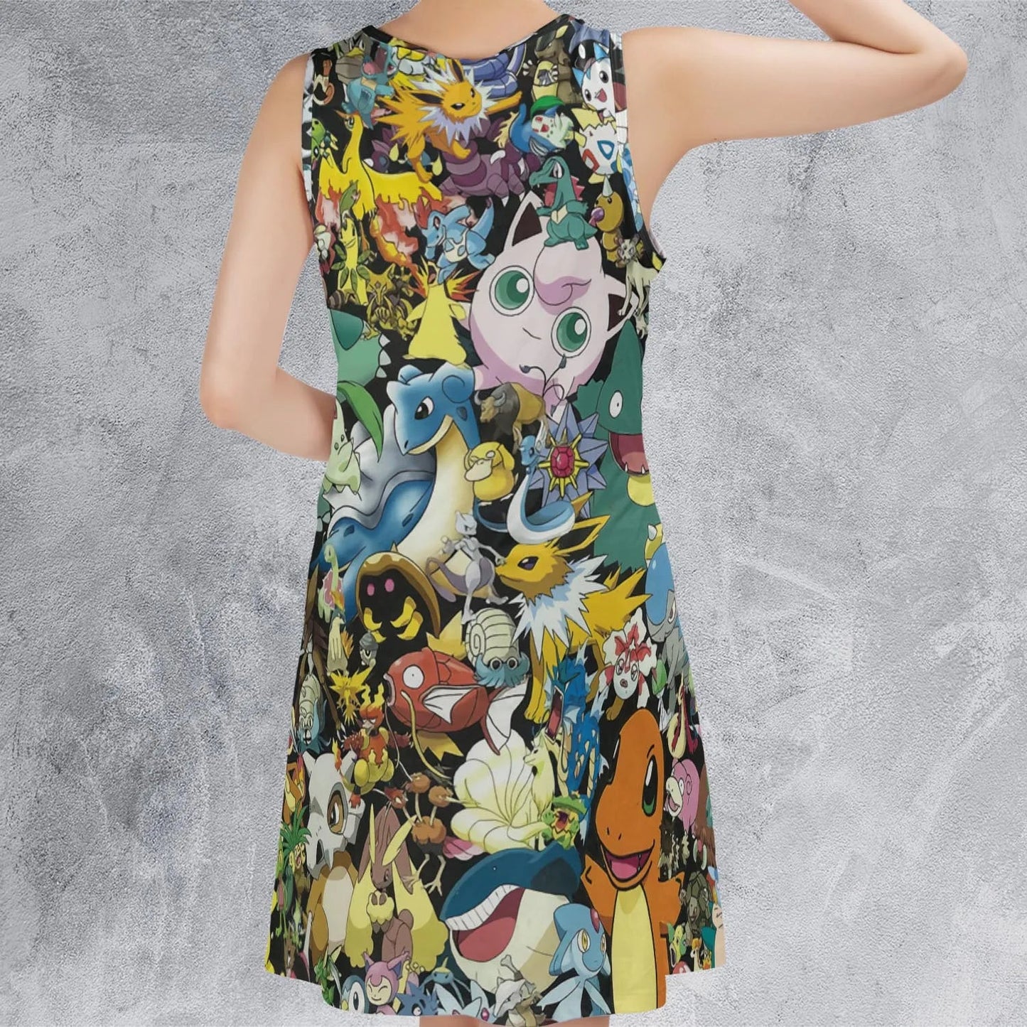 Casual Sleeveless Dress - 43PXEU1Z