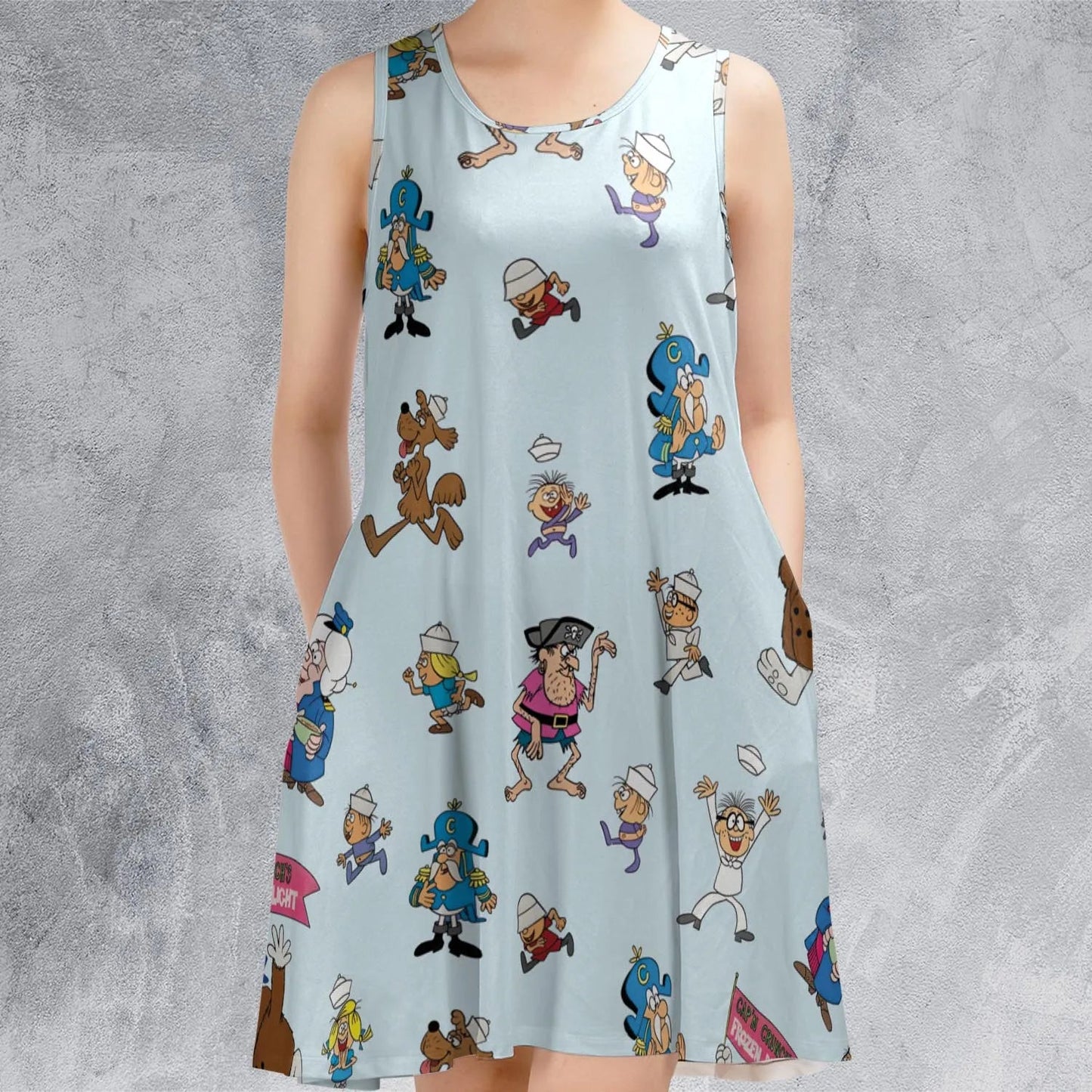 Casual Sleeveless Dress - KVQ82MR1