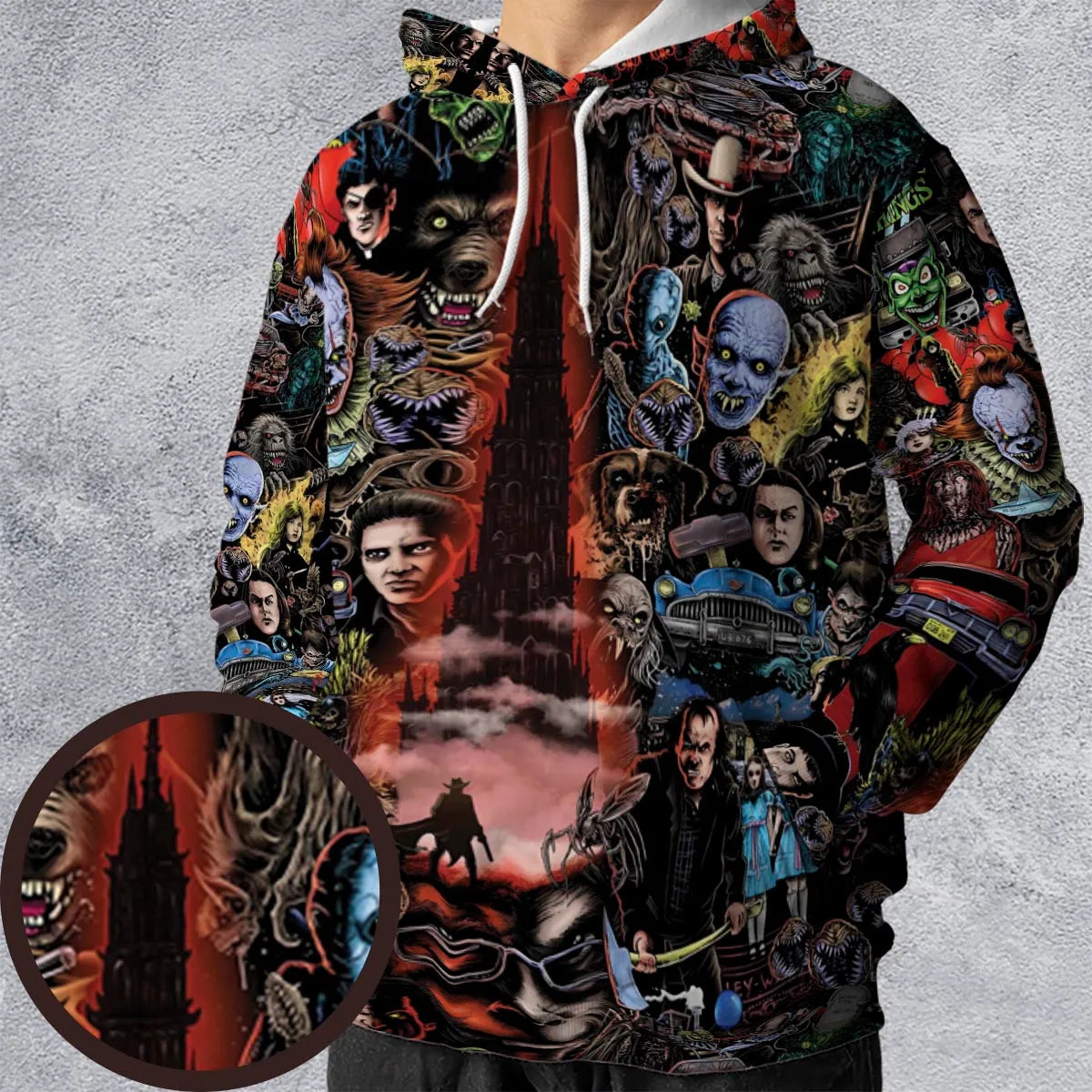 Full Print Hoodie - 7LES4LU3