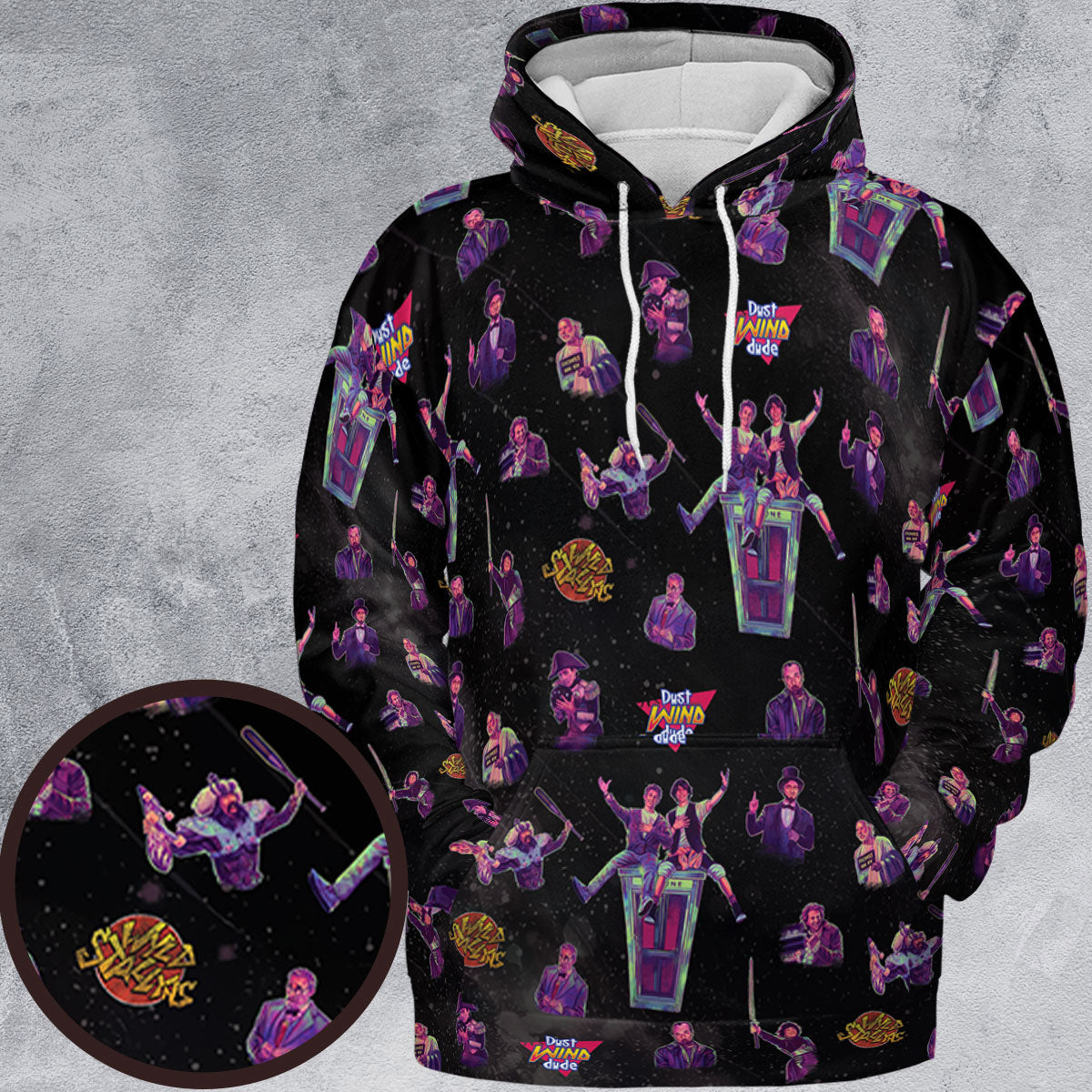 Full Print Hoodie - D8C5Y1U3