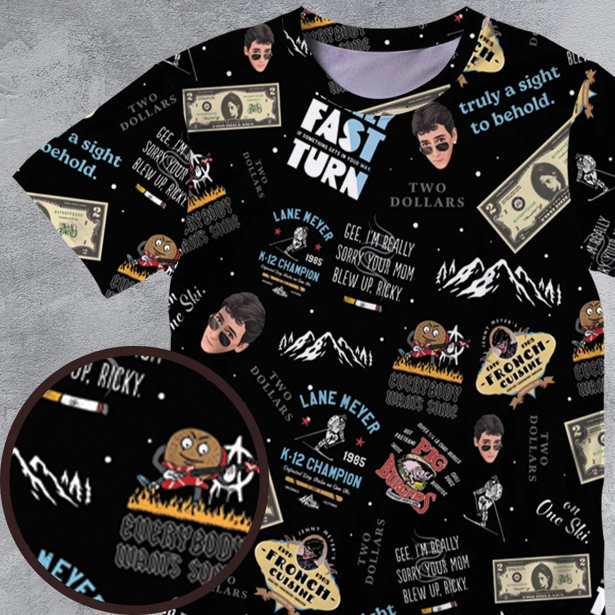 Full Print T-Shirt - TADJYANF