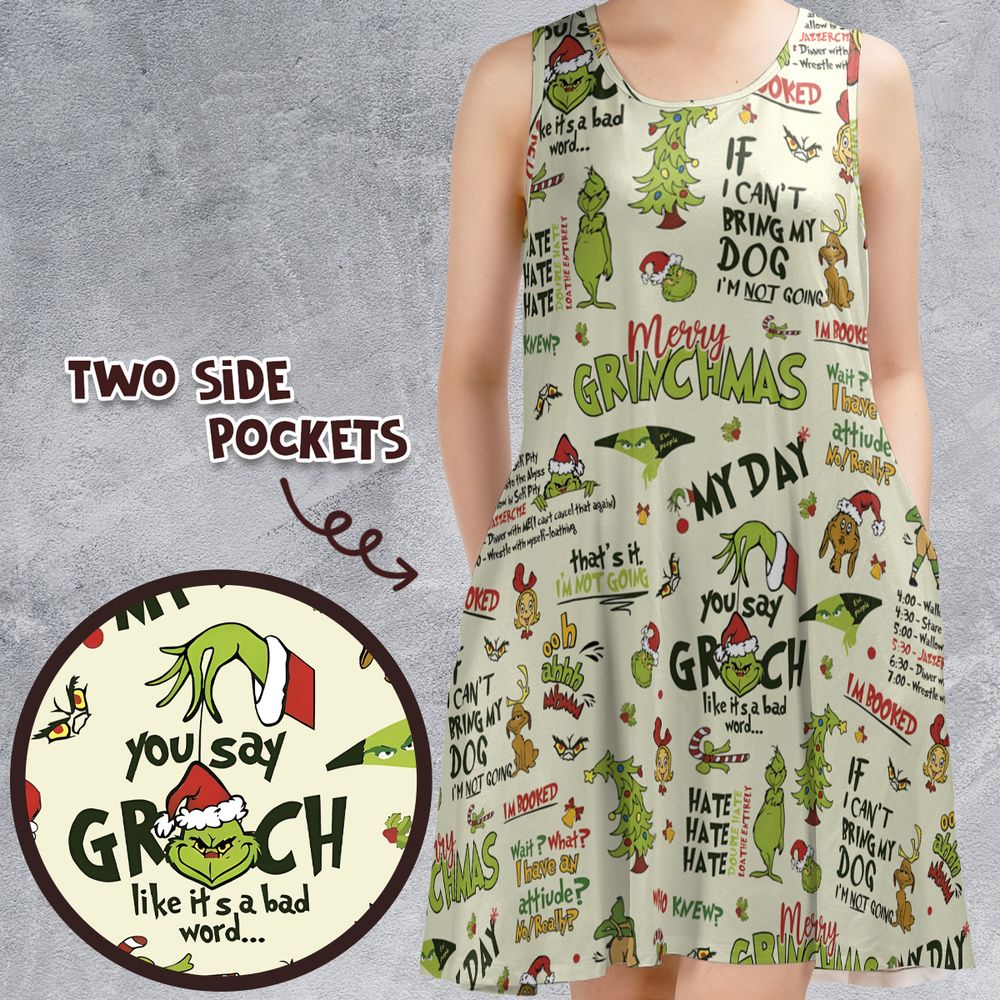 Sleeveless Dress - 1X7C5ZEJ -  - 1