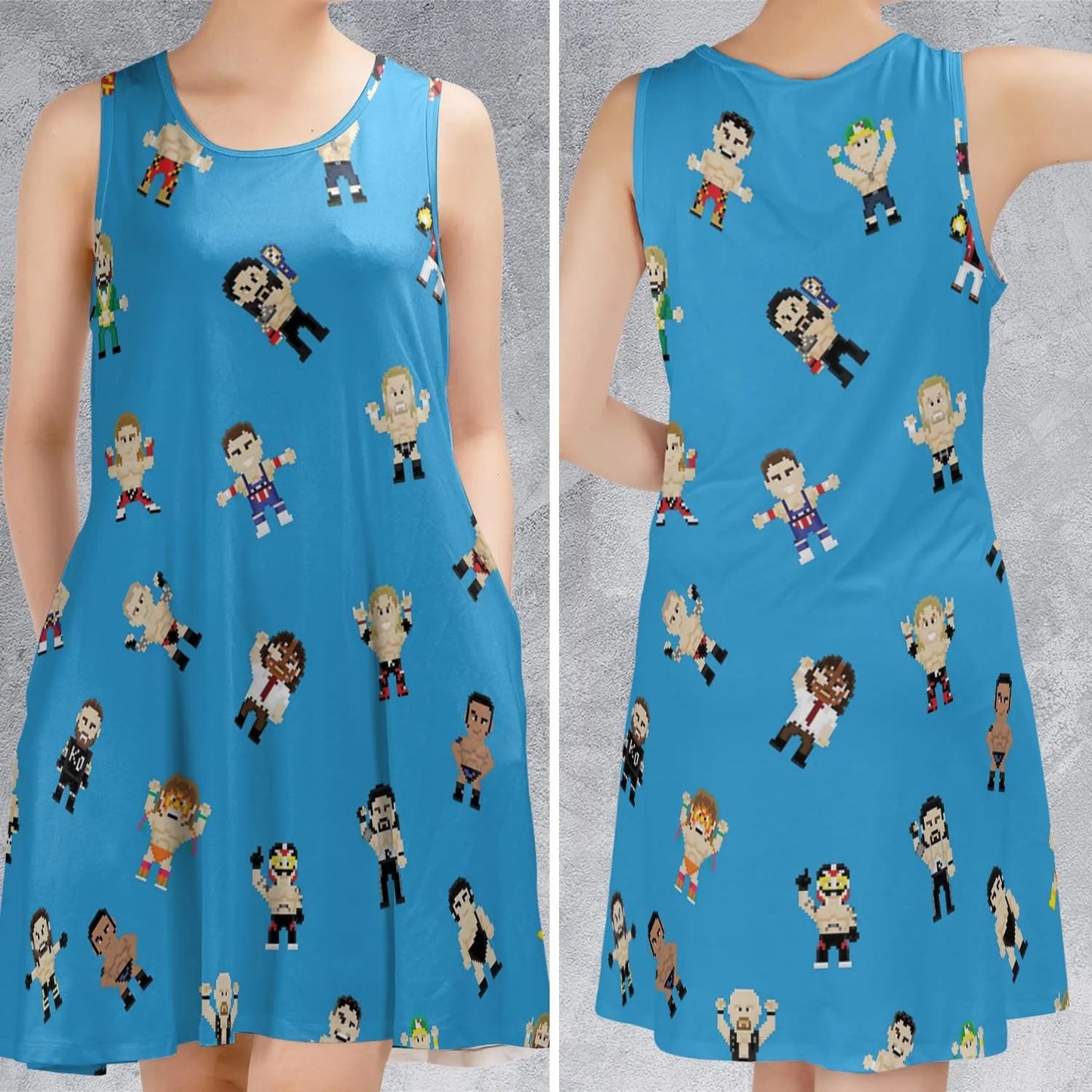 Casual Sleeveless Dress - JGRUKBMB