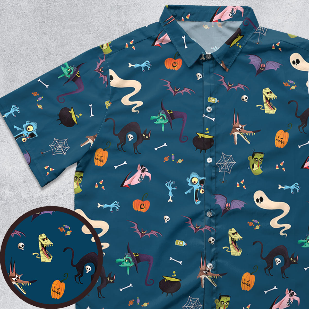 Short Sleeve Button Shirt - 2NP3TJ51