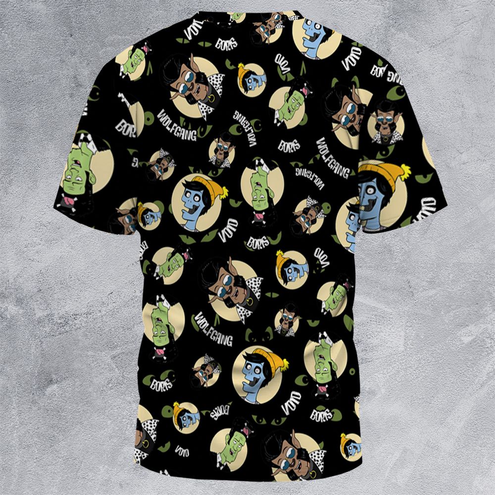 All-Over Print Unisex T-Shirt - A96V8QEE -  - 4