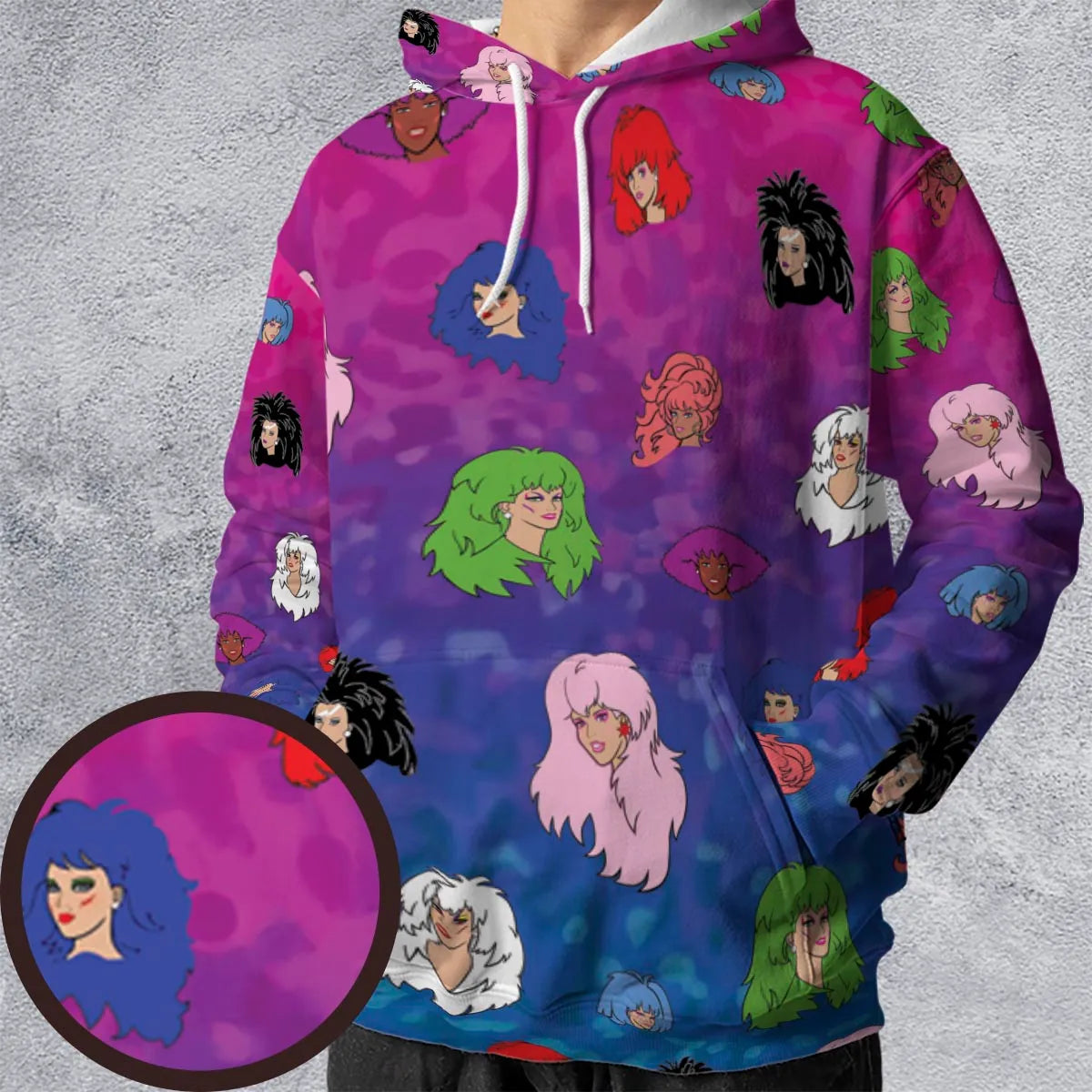 Full Print Hoodie - 4ZLD6WEP