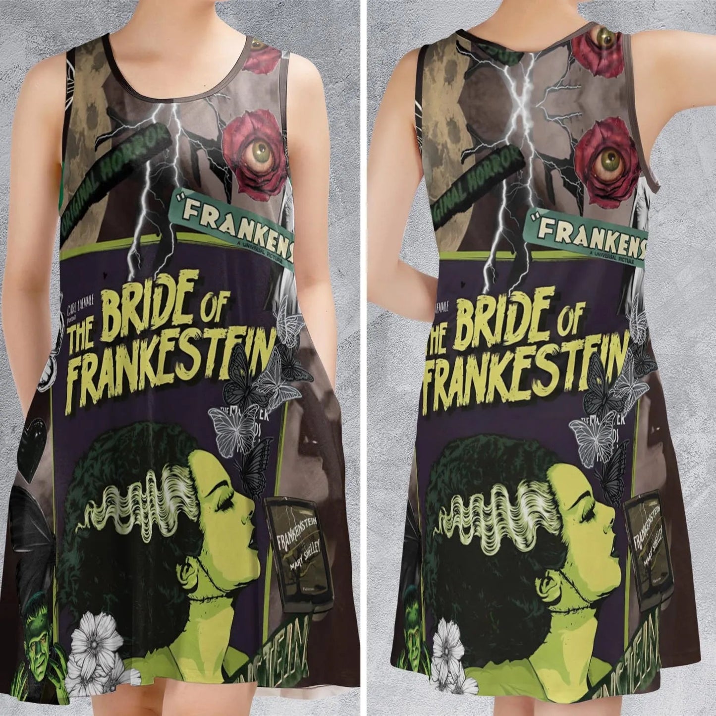 Casual Sleeveless Dress - T2XGPN2C