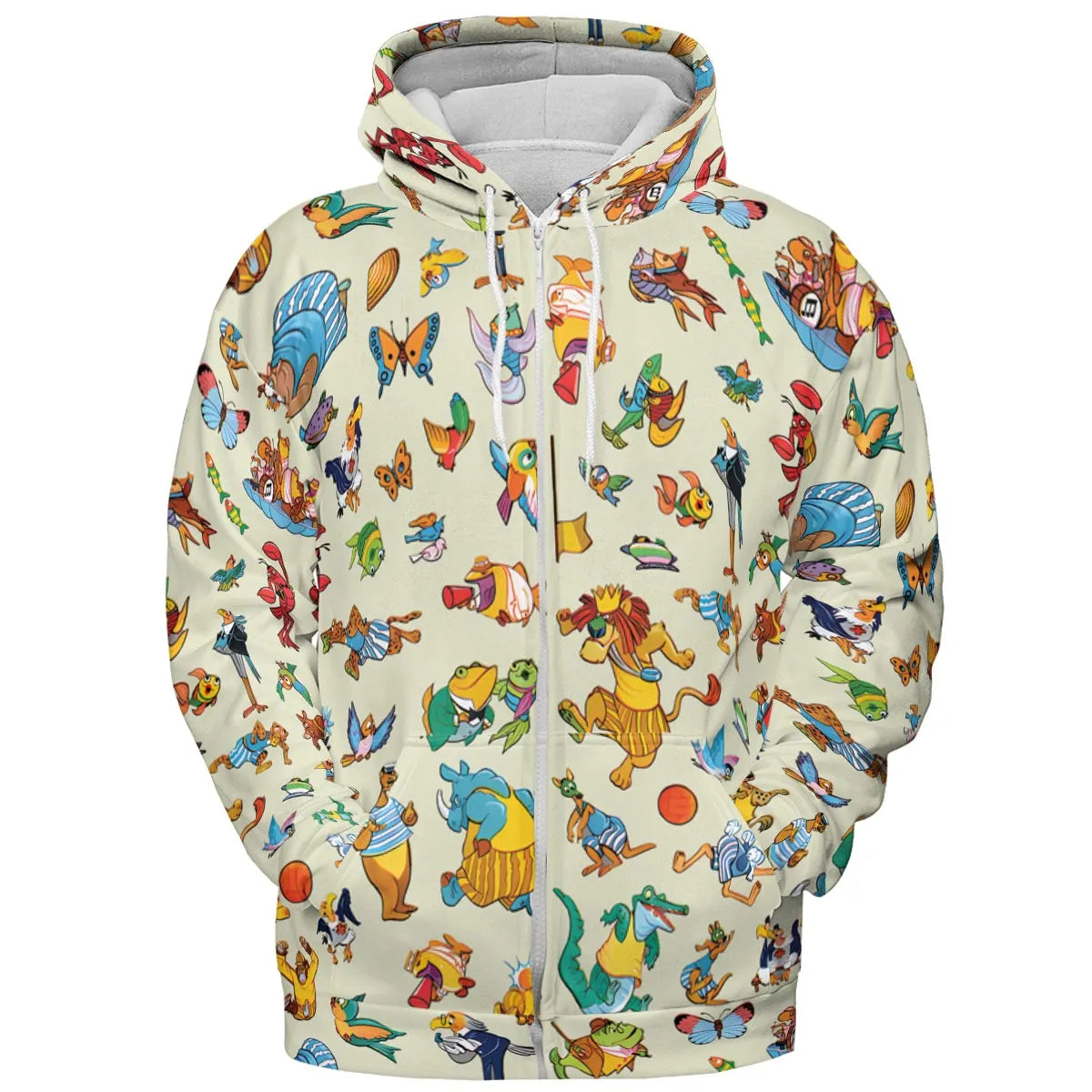 Full Print Hoodie - QFGTQASJ