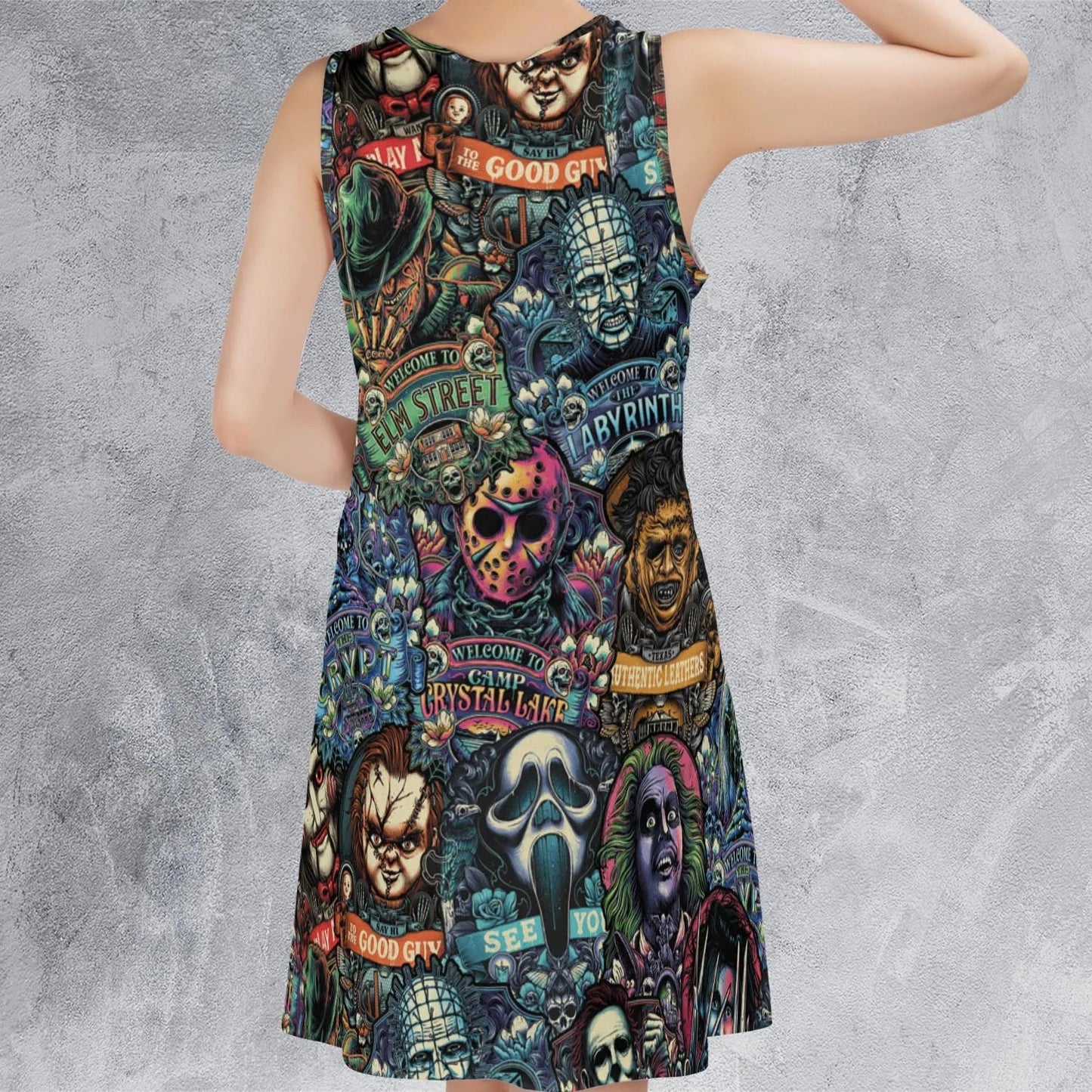 Casual Sleeveless Dress - HN4Q2VTW