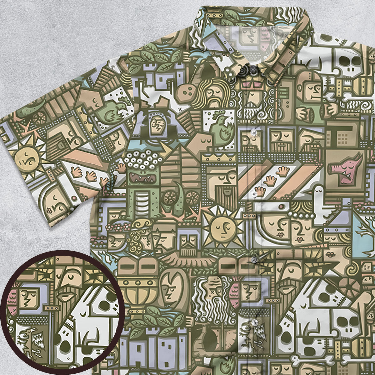 Short Sleeve Button Shirt - FX2PYC1W