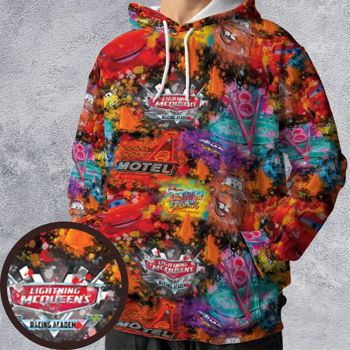 Full Print Hoodie - 5THBH6DK