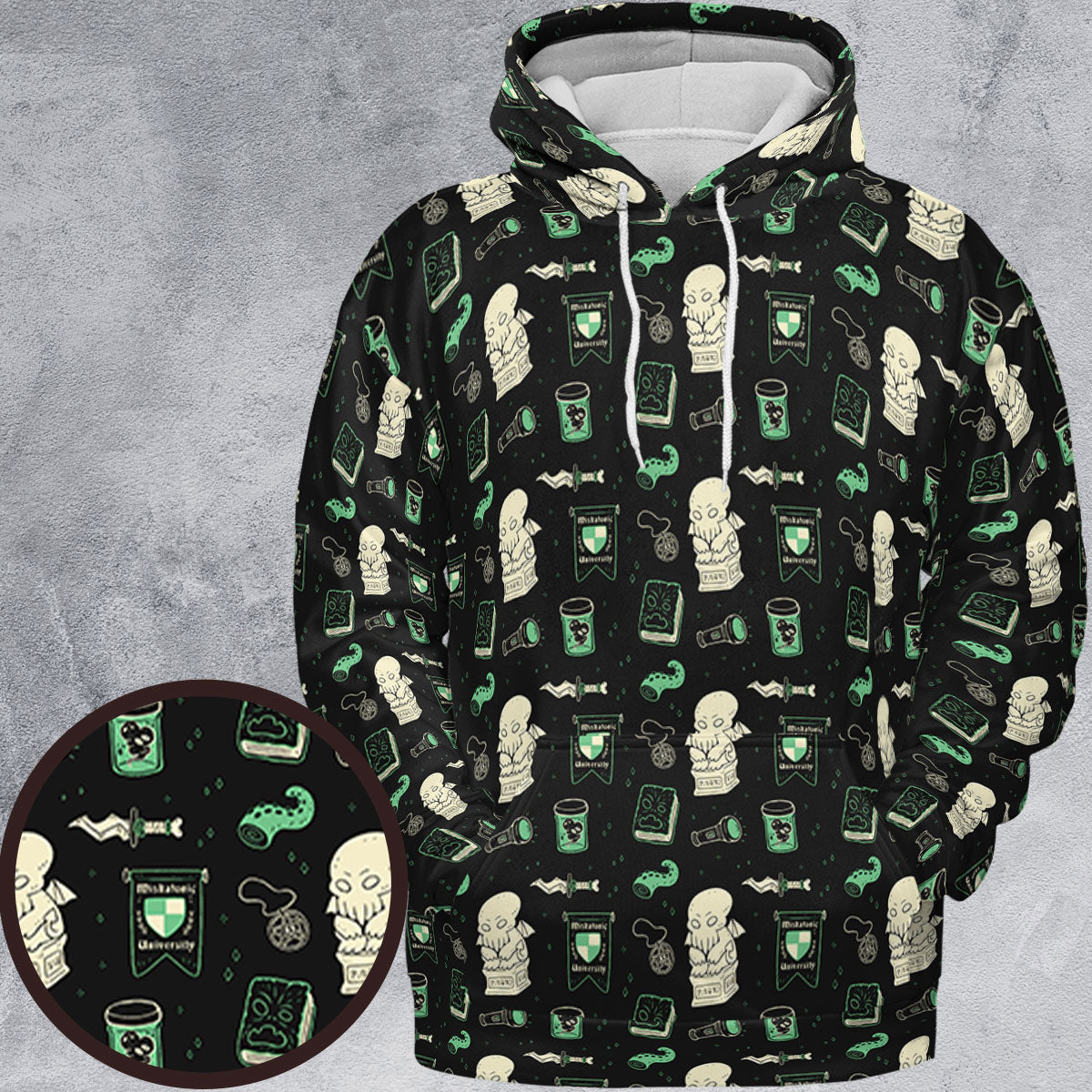 Full Print Hoodie - QHAXMR8B