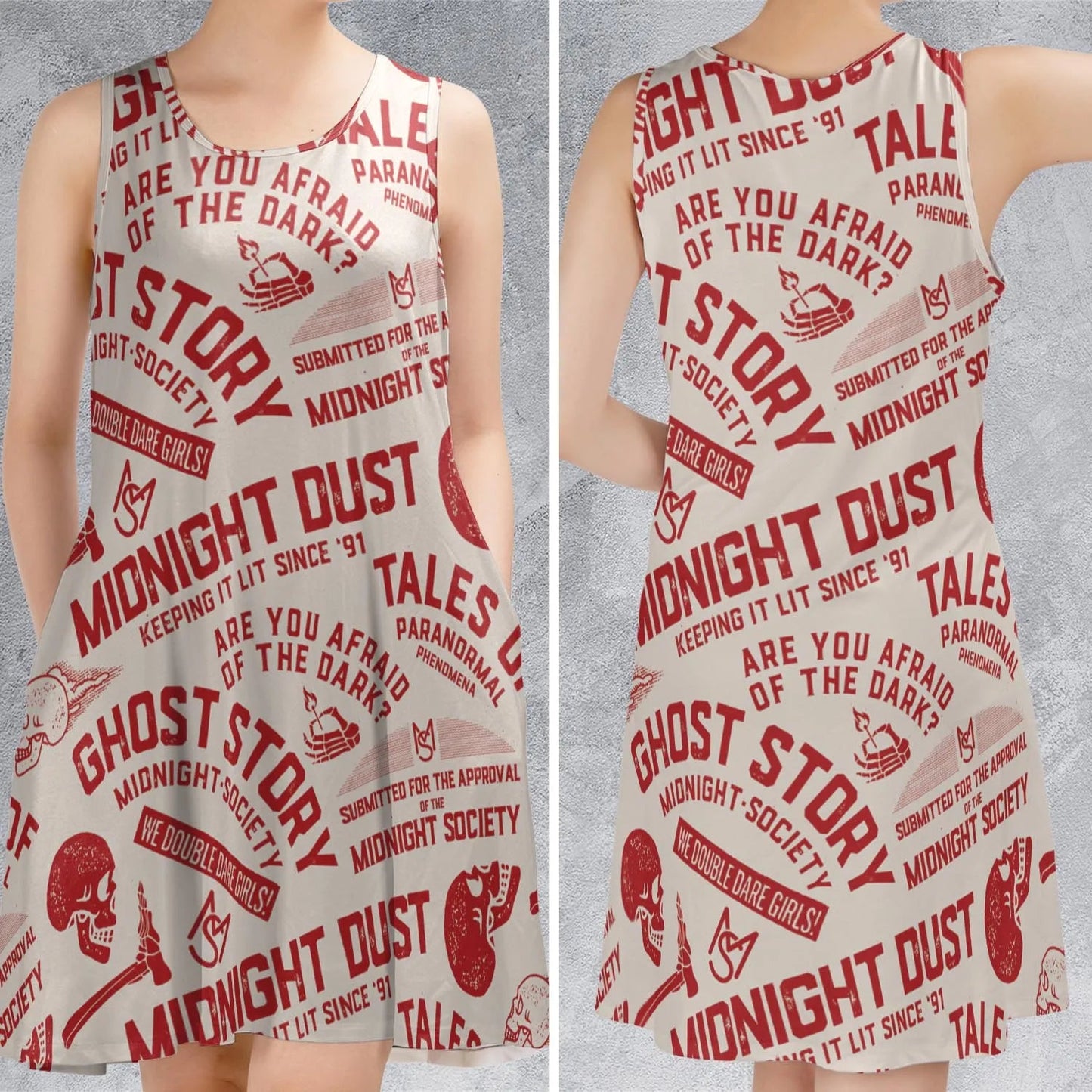 Casual Sleeveless Dress - QARQ5QJ1