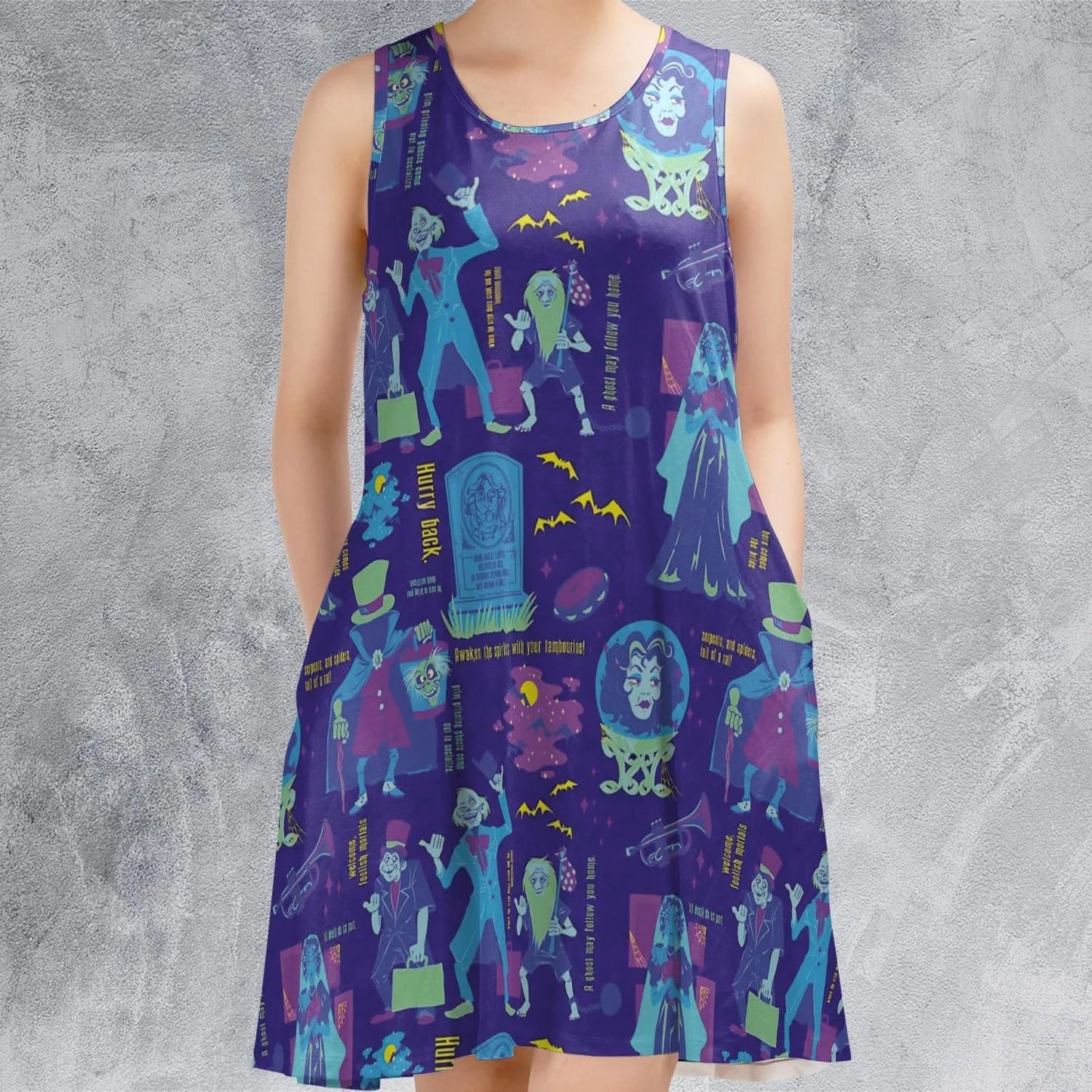 Casual Sleeveless Dress - HXWXK7XK