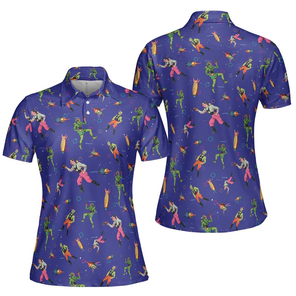 AOP Men/Women Polo Shirt - JGPJQ2A3 -  - 5