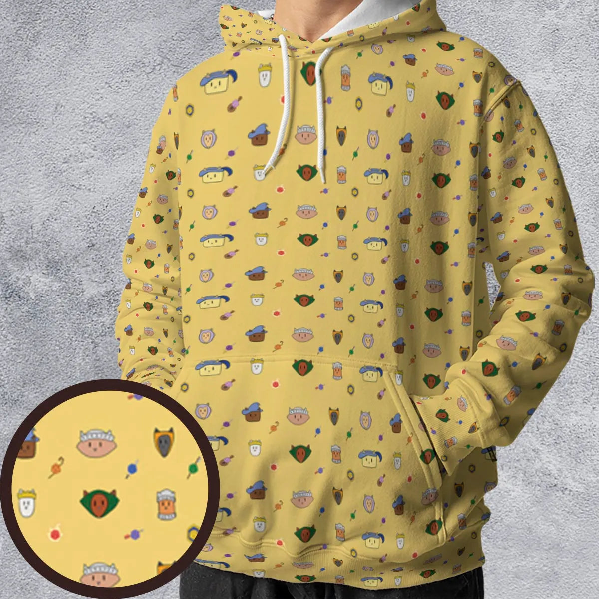 Full Print Hoodie - 4HUDGX1T