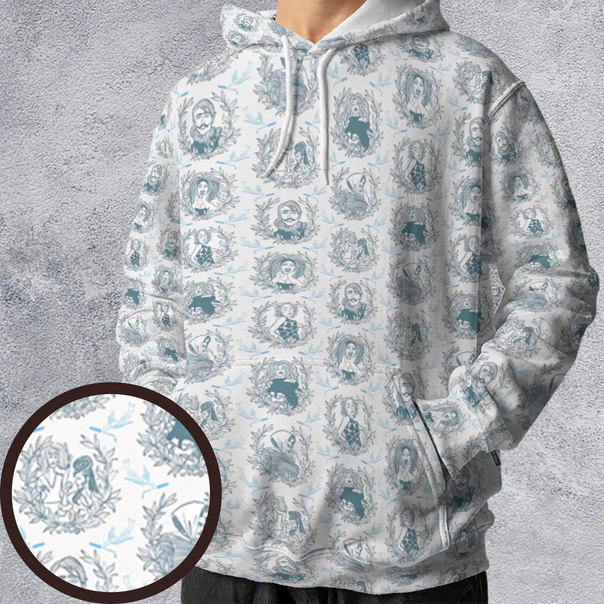 Full Print Hoodie - VDV5AKYE