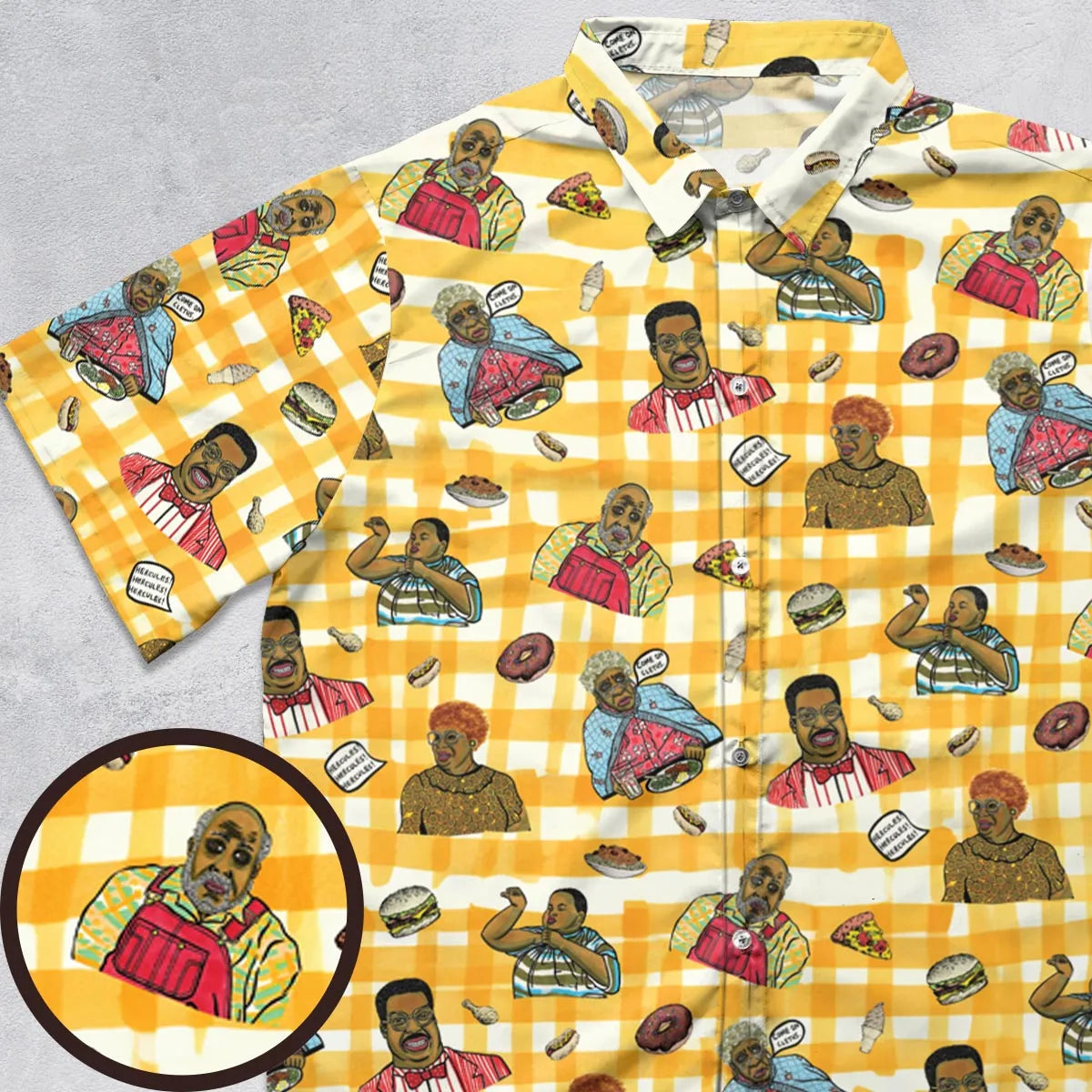 Short Sleeve Button Shirt - M7C6KKSB