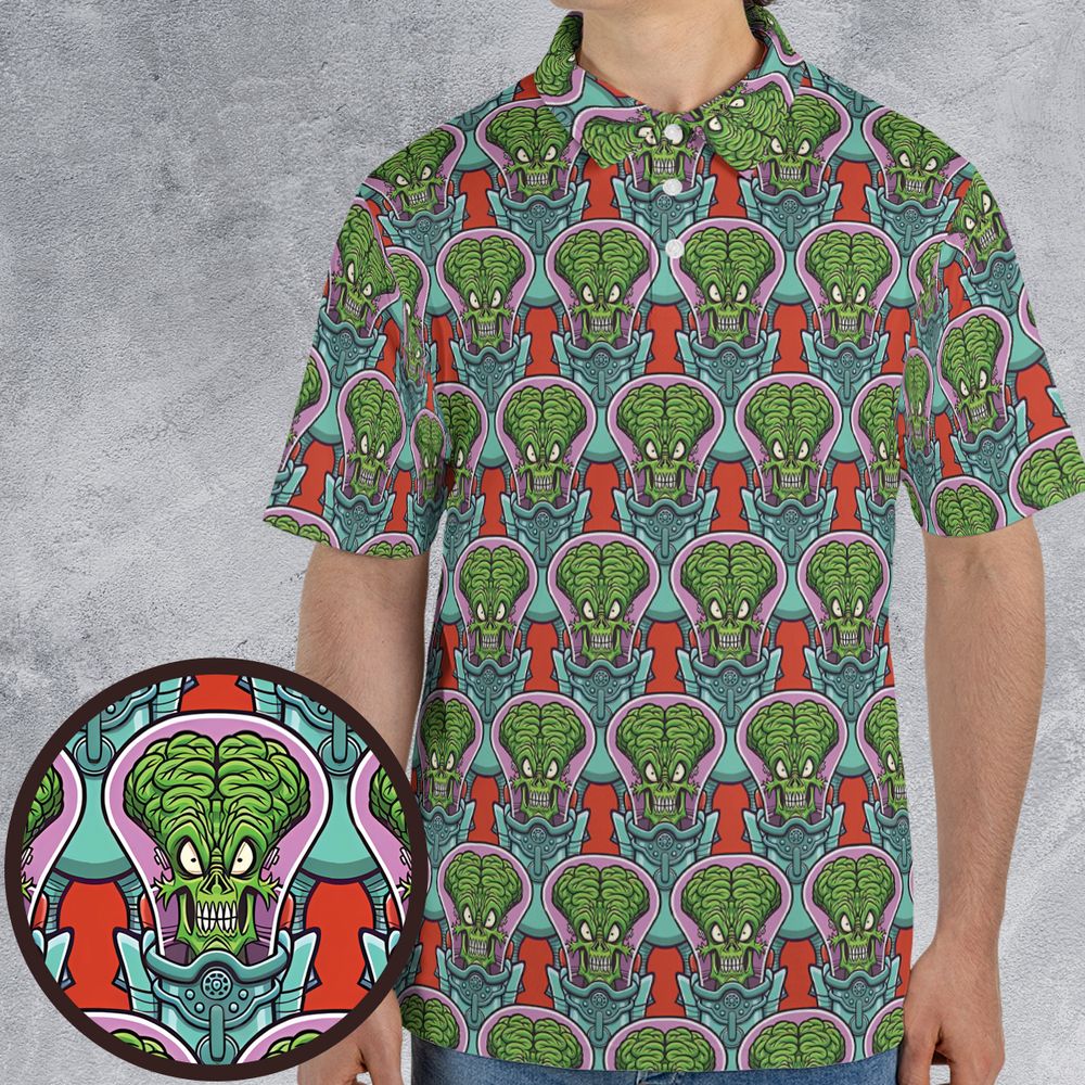 Retro Big-Brain Alien -  - 1