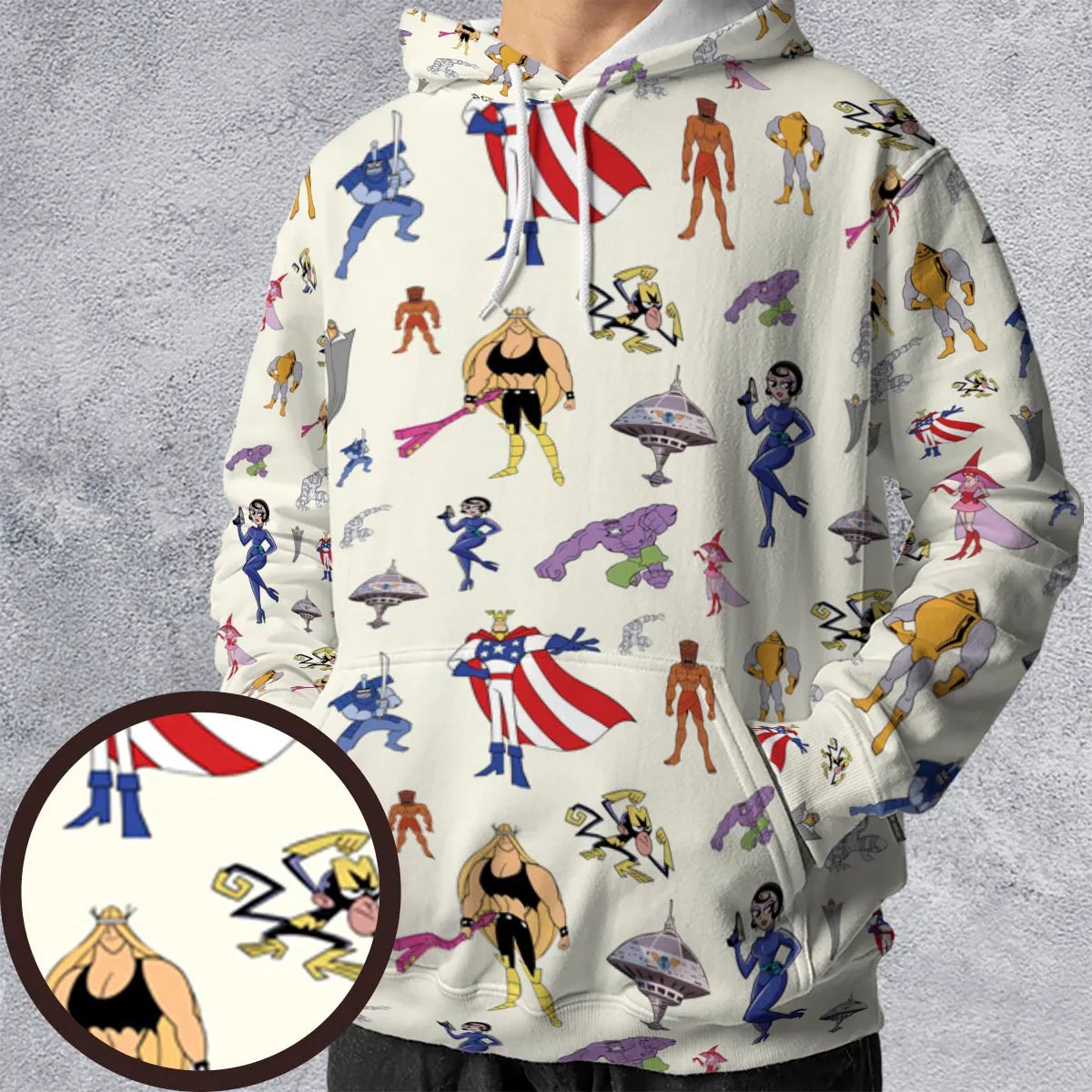Full Print Hoodie - 72WB9RC2