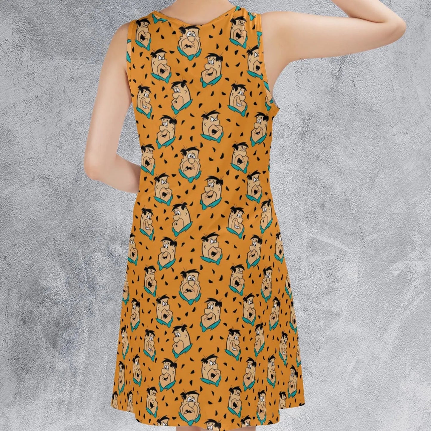 Casual Sleeveless Dress - G4M14V16