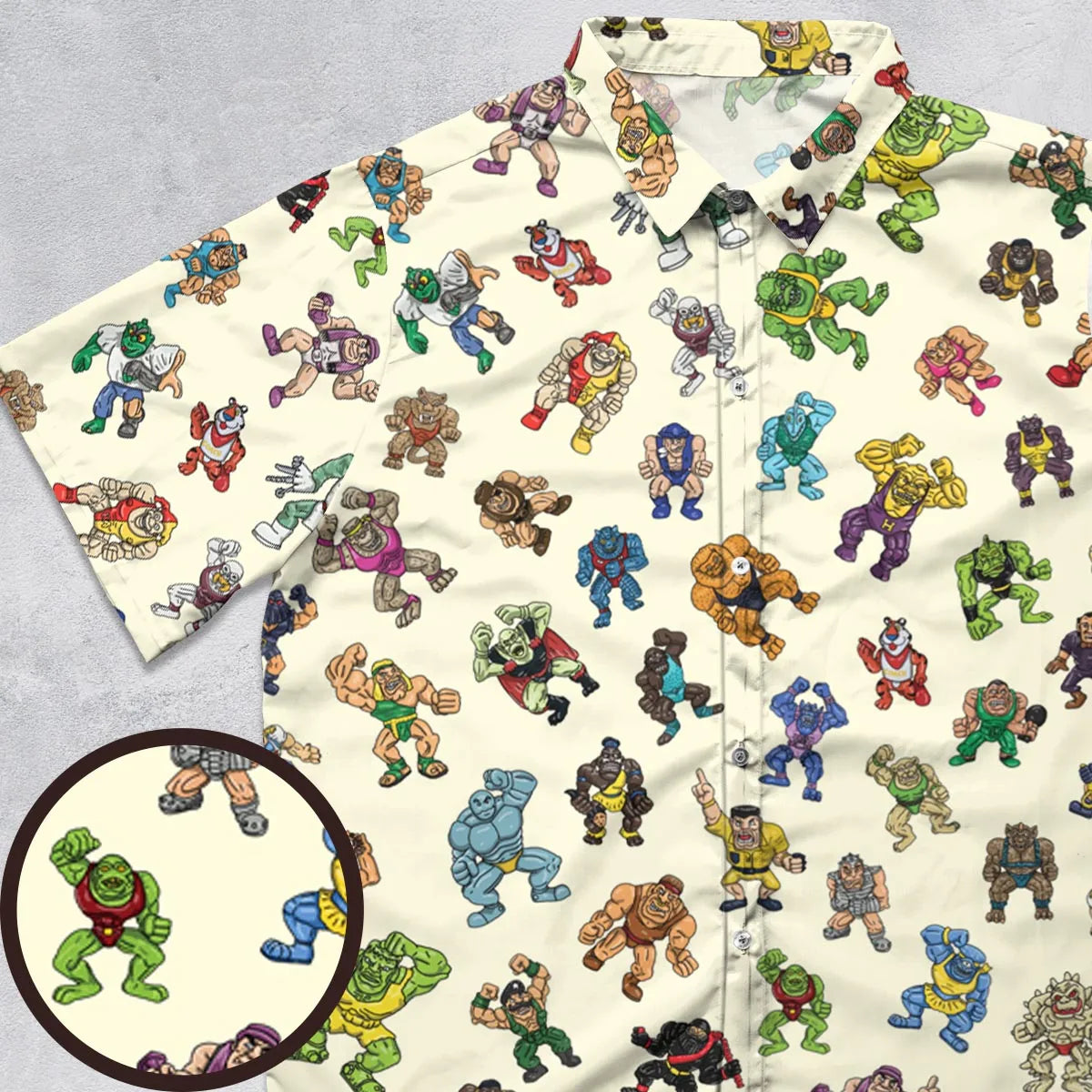 Short Sleeve Button Shirt - JYMGJJMU