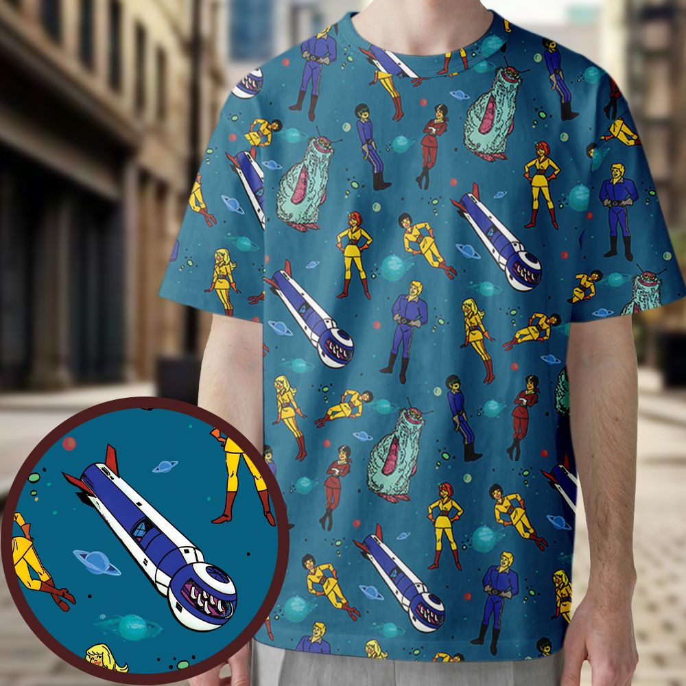 All-Over Print Unisex T-Shirt - 3FDL2QVY -  - 1