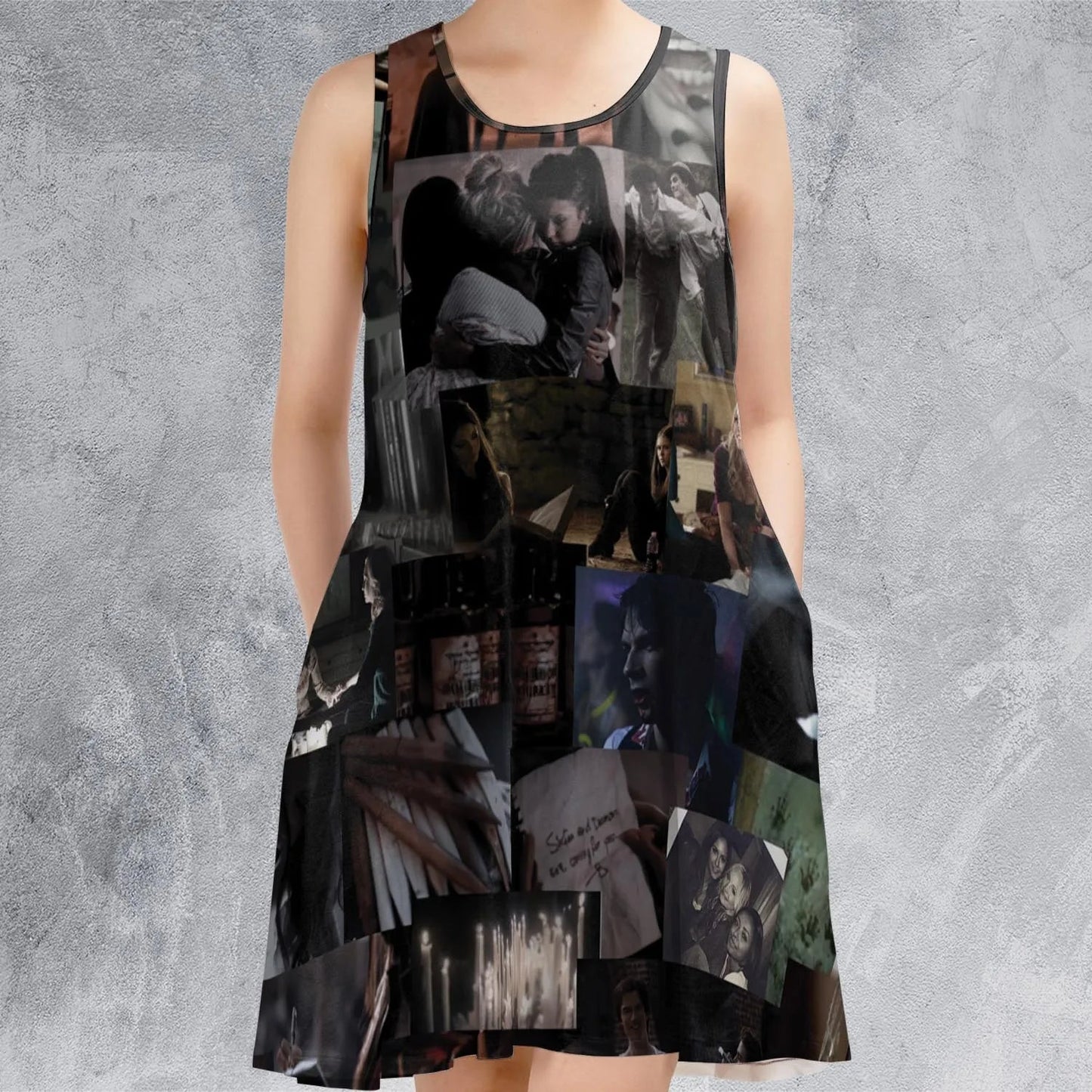 Casual Sleeveless Dress - 4QQ2U6X4