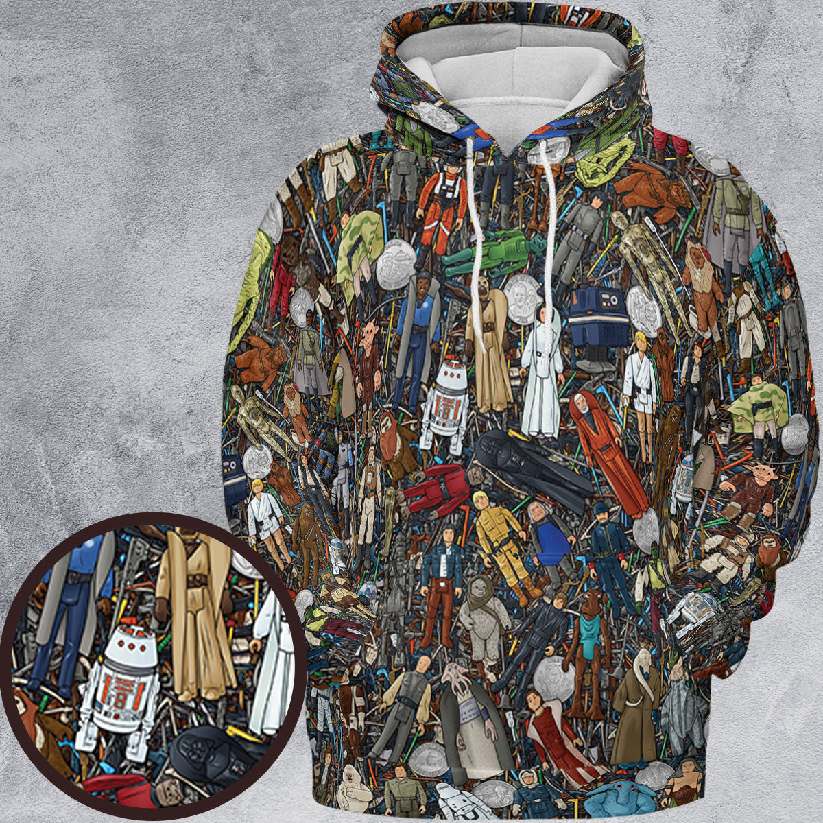 Full Print Hoodie - 5HC2HYH3