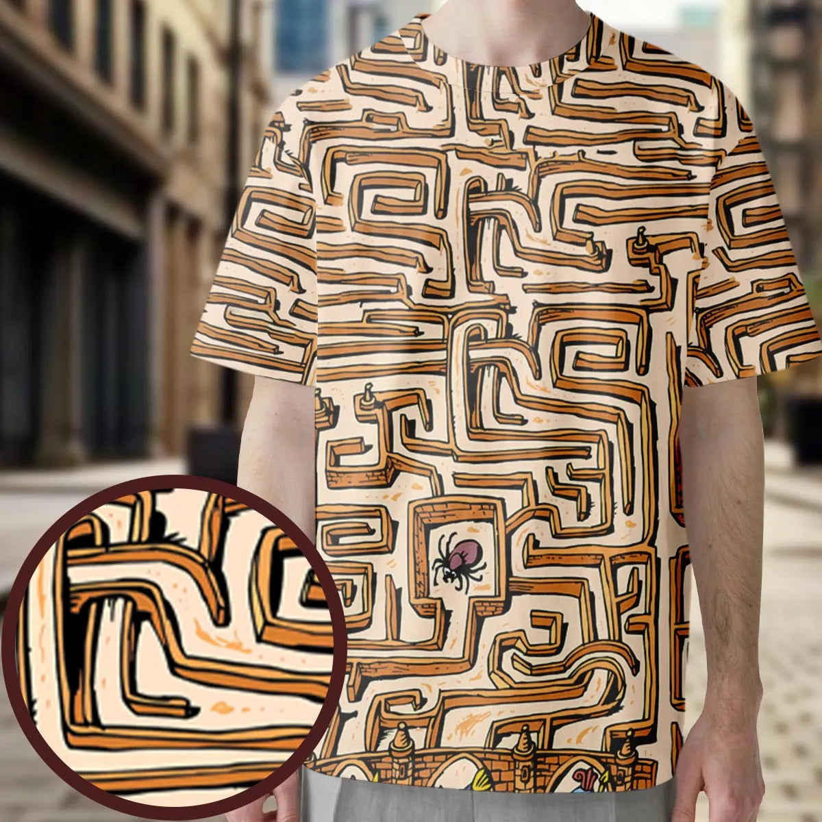 Full Print T-Shirt - C7E1FJ2R