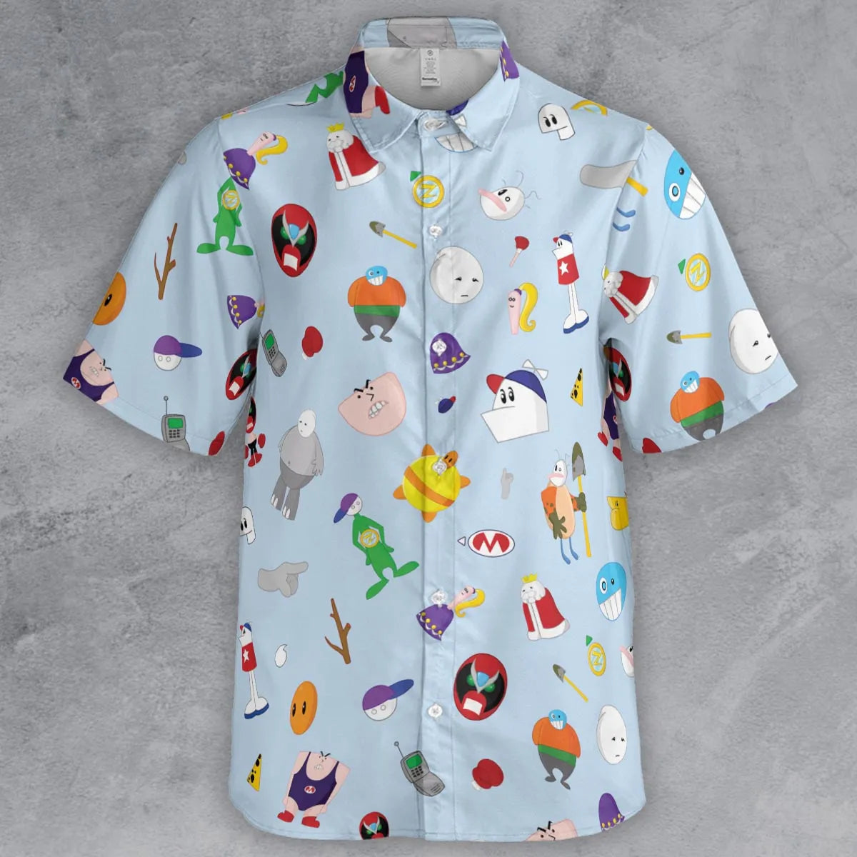 Short Sleeve Button Shirt - TBK4TNMU
