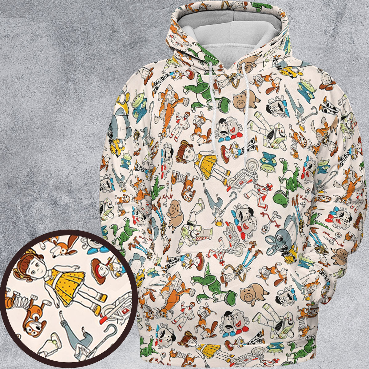 Full Print Hoodie - KJXE6UHU