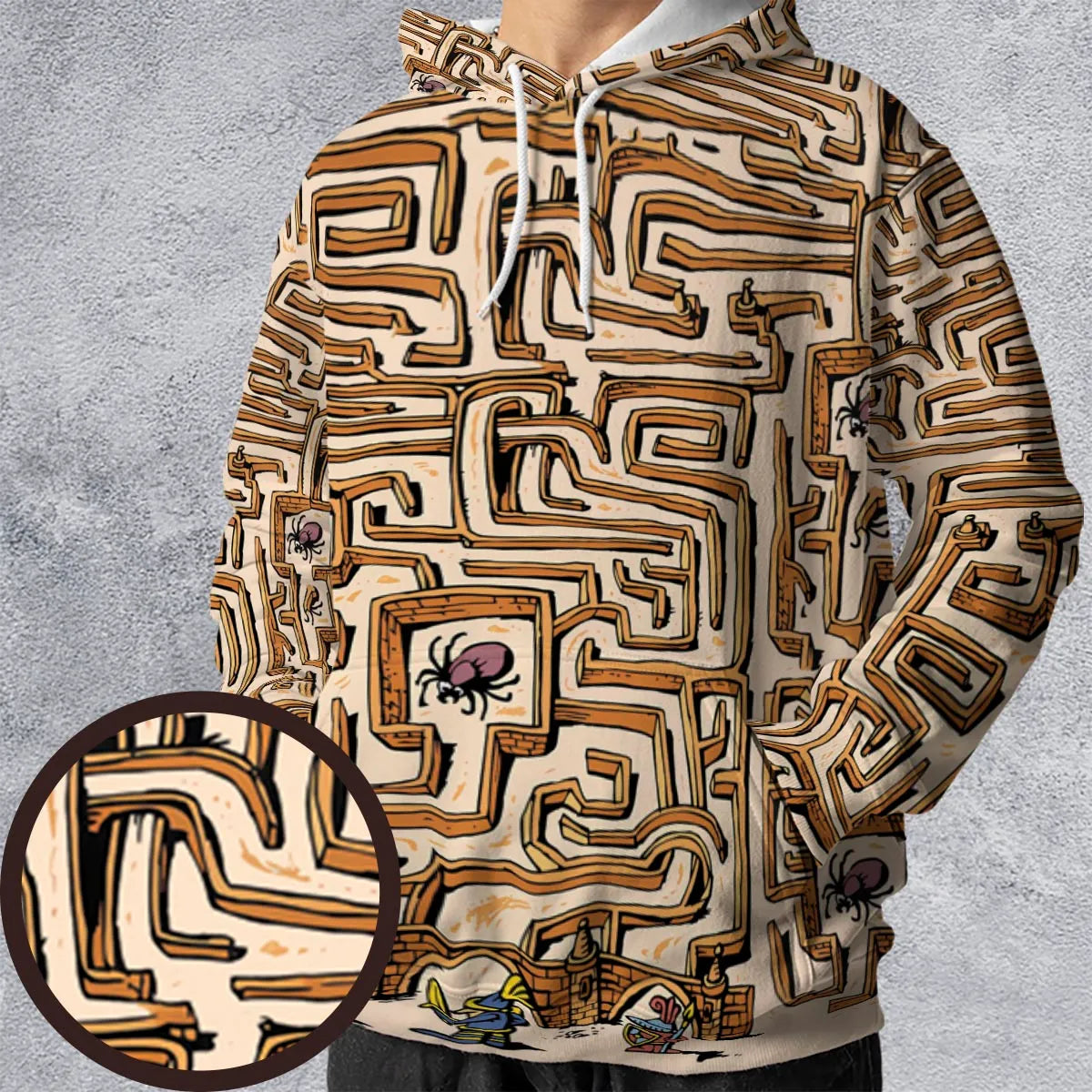 Full Print Hoodie - 42KPA1CN