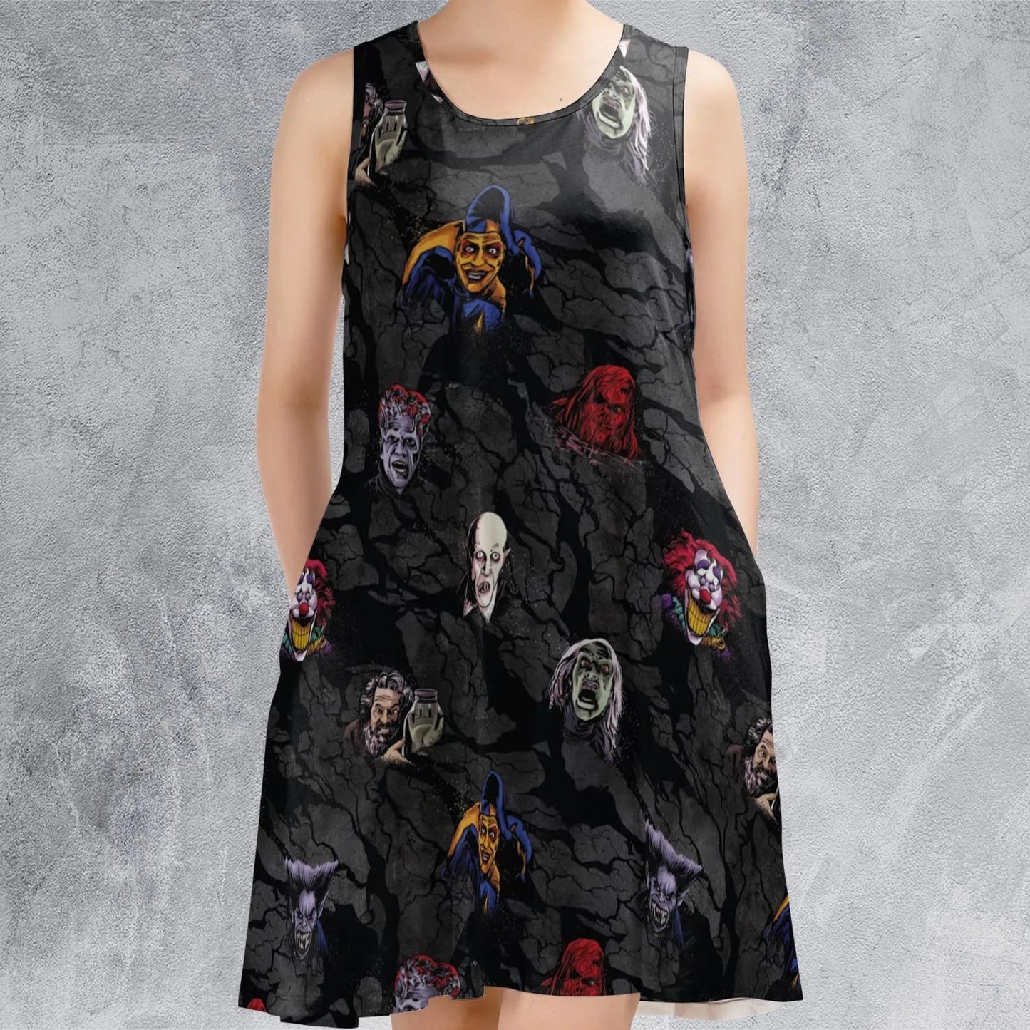 Casual Sleeveless Dress - L7VNGU74