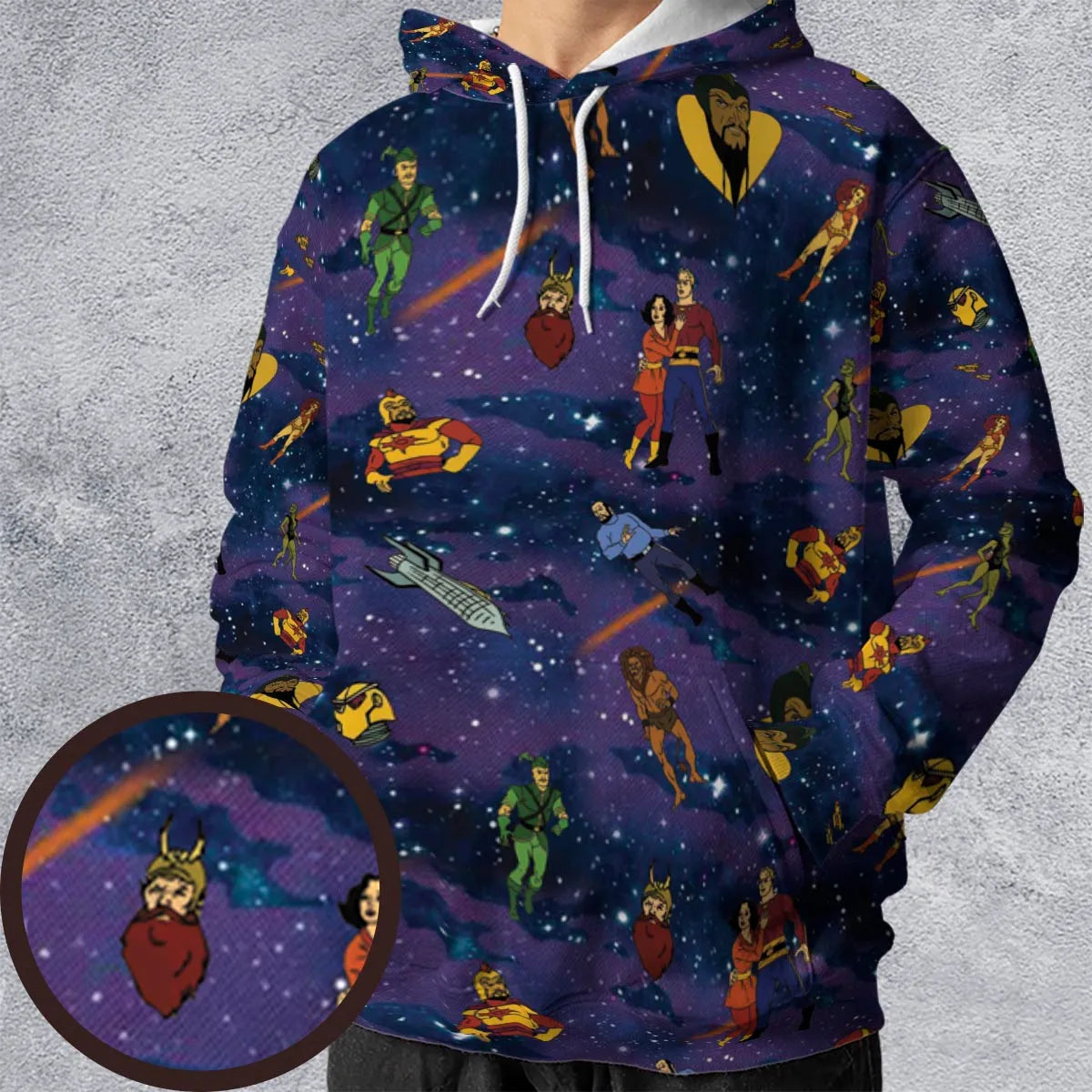 Full Print Hoodie - UBSQHXKM
