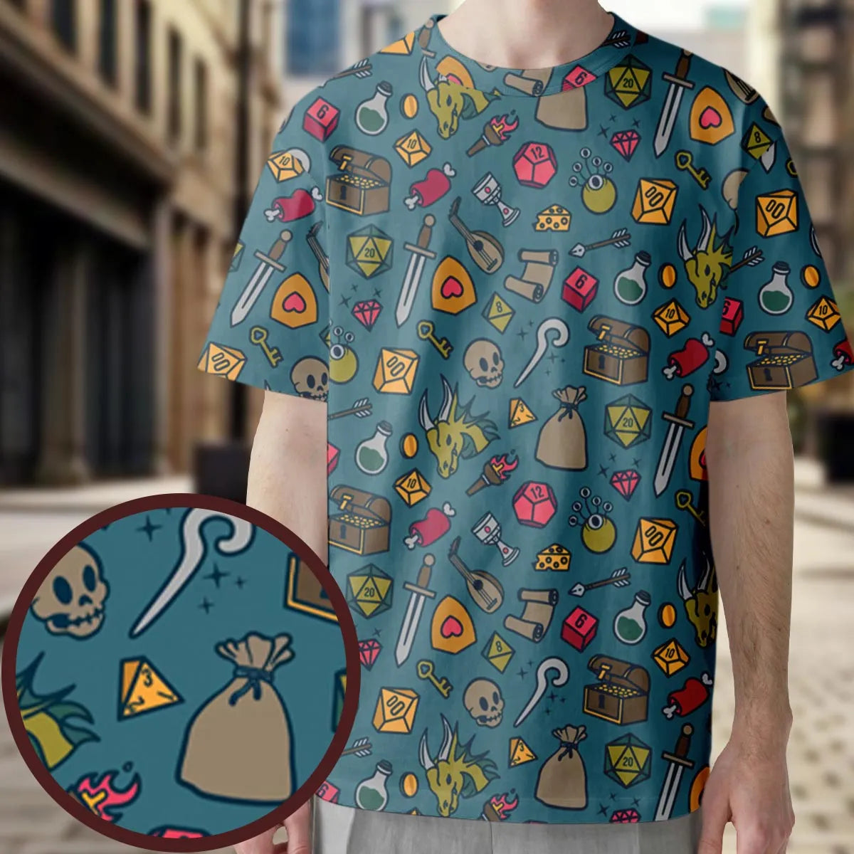 Full Print T-Shirt - UY2SR5MF