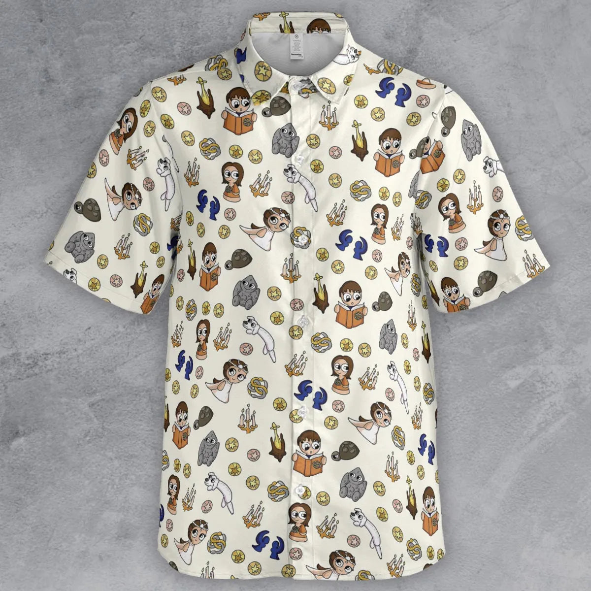 Short Sleeve Button Shirt - YL6V879K