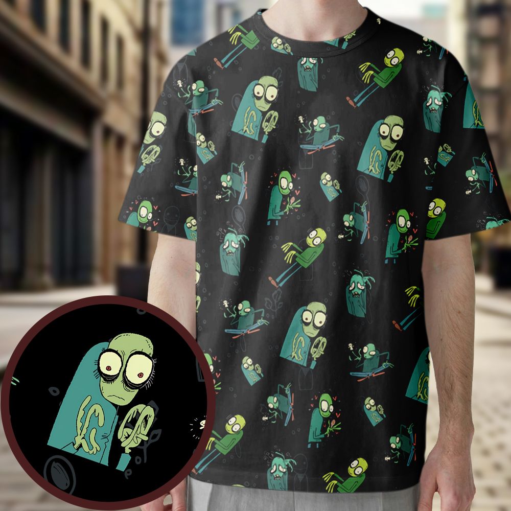 All-Over Print Unisex T-Shirt - 4K7LZEQF -  - 1