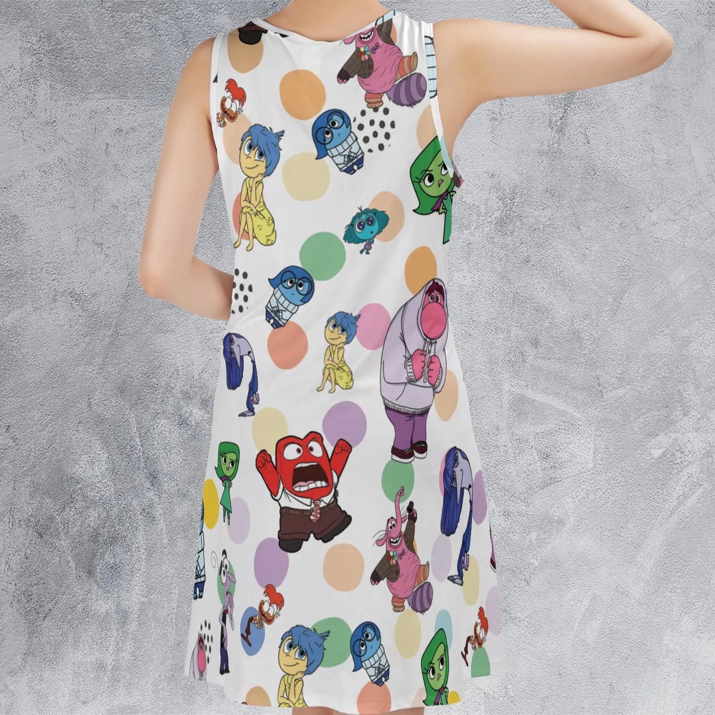 Casual Sleeveless Dress - UJUDD7KD