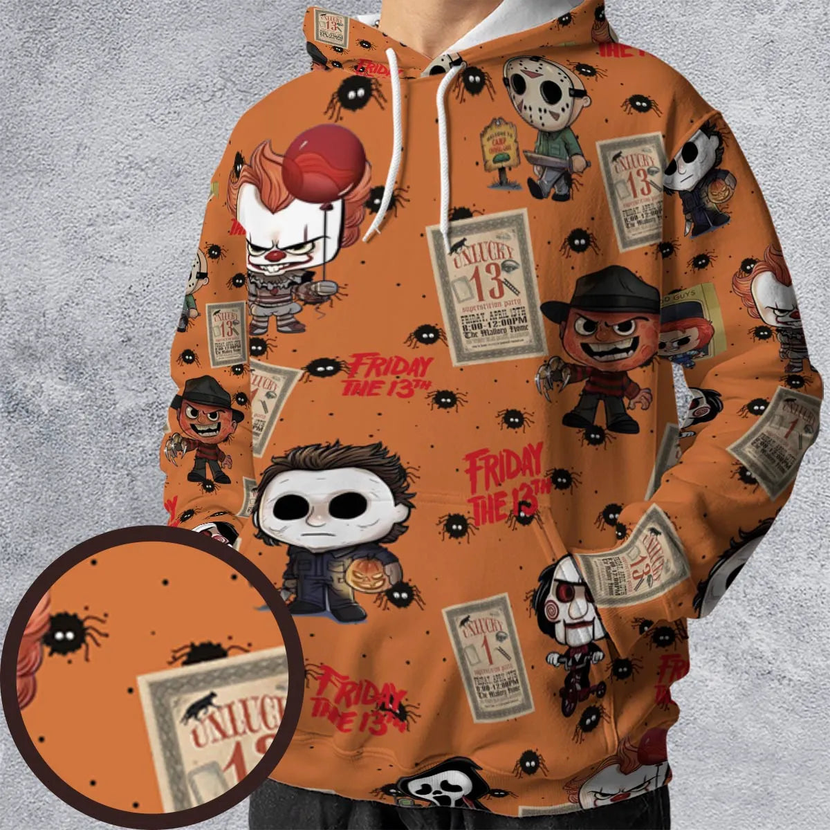 Full Print Hoodie - QBZ187RE